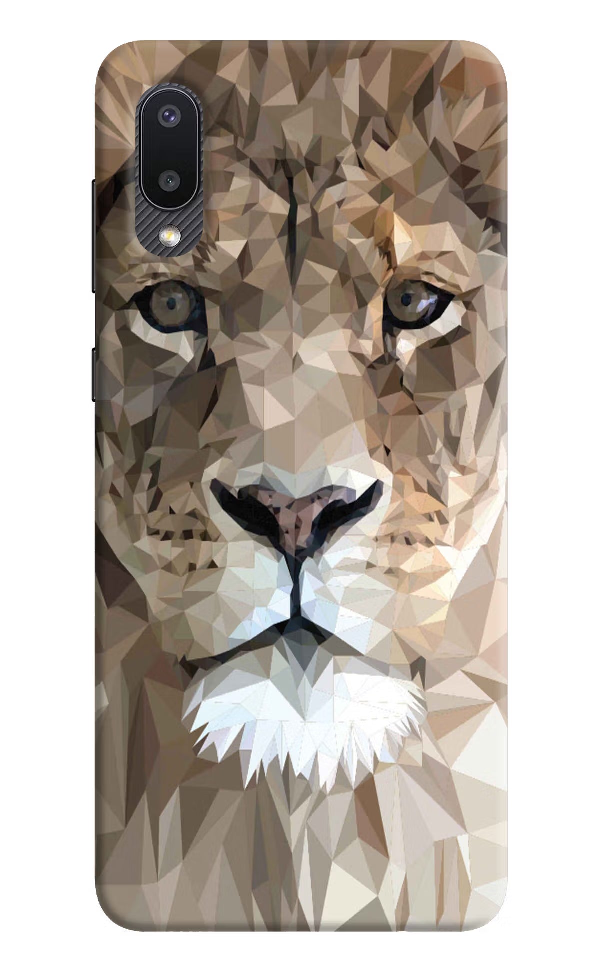 Lion Art Samsung M02 Back Cover - Lion Art Samsung M02 Hard Case Back Cover by Casekaro Lion Art Samsung M02 Hard Case Back Cover by Casekaro