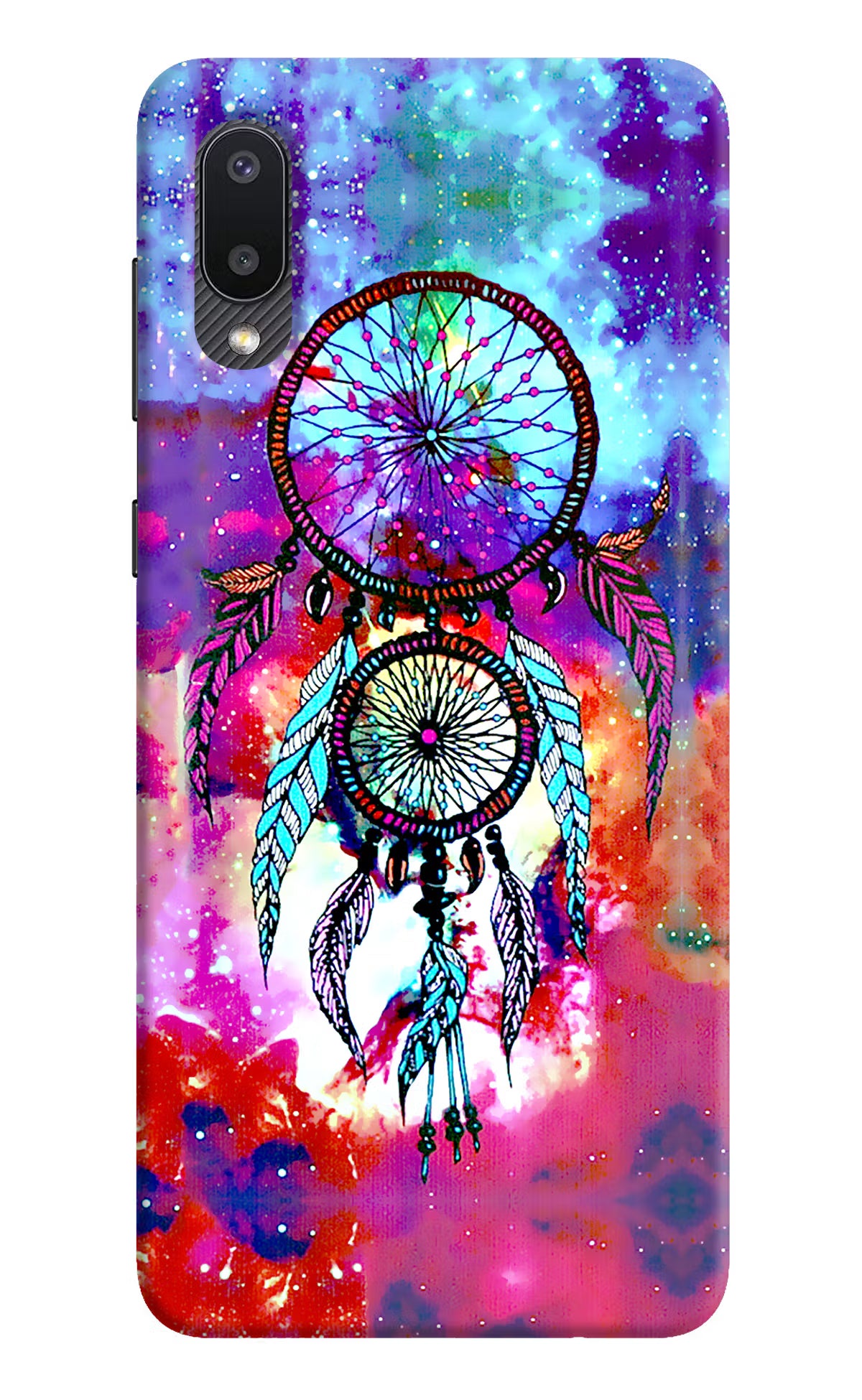 Dream Catcher Abstract Samsung M02 Back Cover - Dream Catcher Abstract Samsung M02 Hard Case Back Cover by Casekaro Dream Catcher Abstract Samsung M02 Hard Case Back Cover by Casekaro