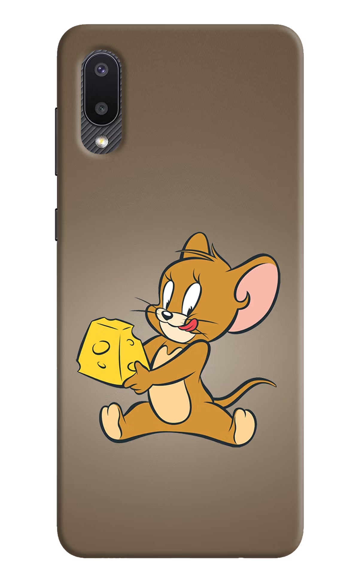 Jerry Samsung M02 Back Cover - Jerry Samsung M02 Hard Case Back Cover by Casekaro Jerry Samsung M02 Hard Case Back Cover by Casekaro