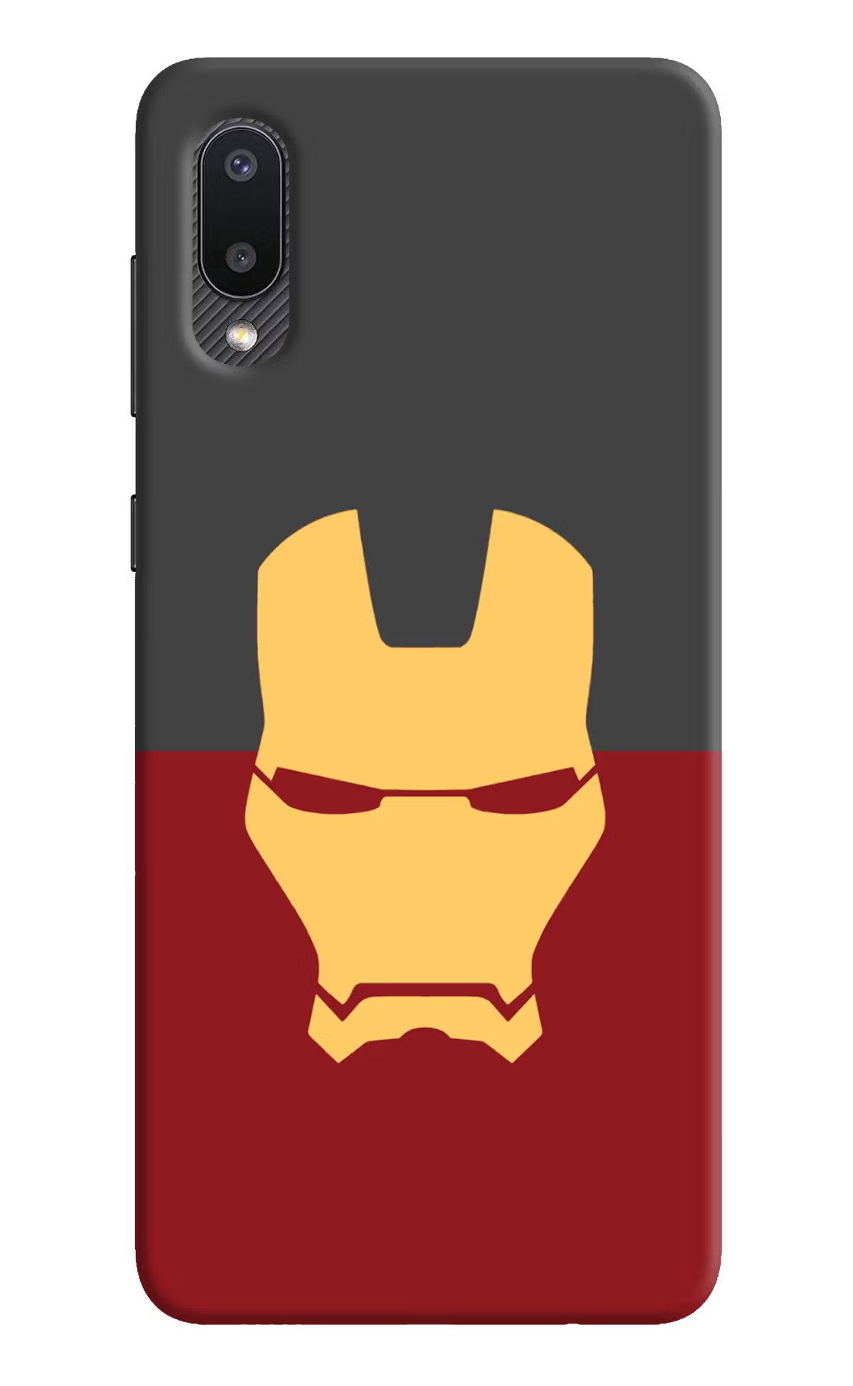 Ironman Samsung M02 Back Cover - Ironman Samsung M02 Hard Case Back Cover by Casekaro Ironman Samsung M02 Hard Case Back Cover by Casekaro