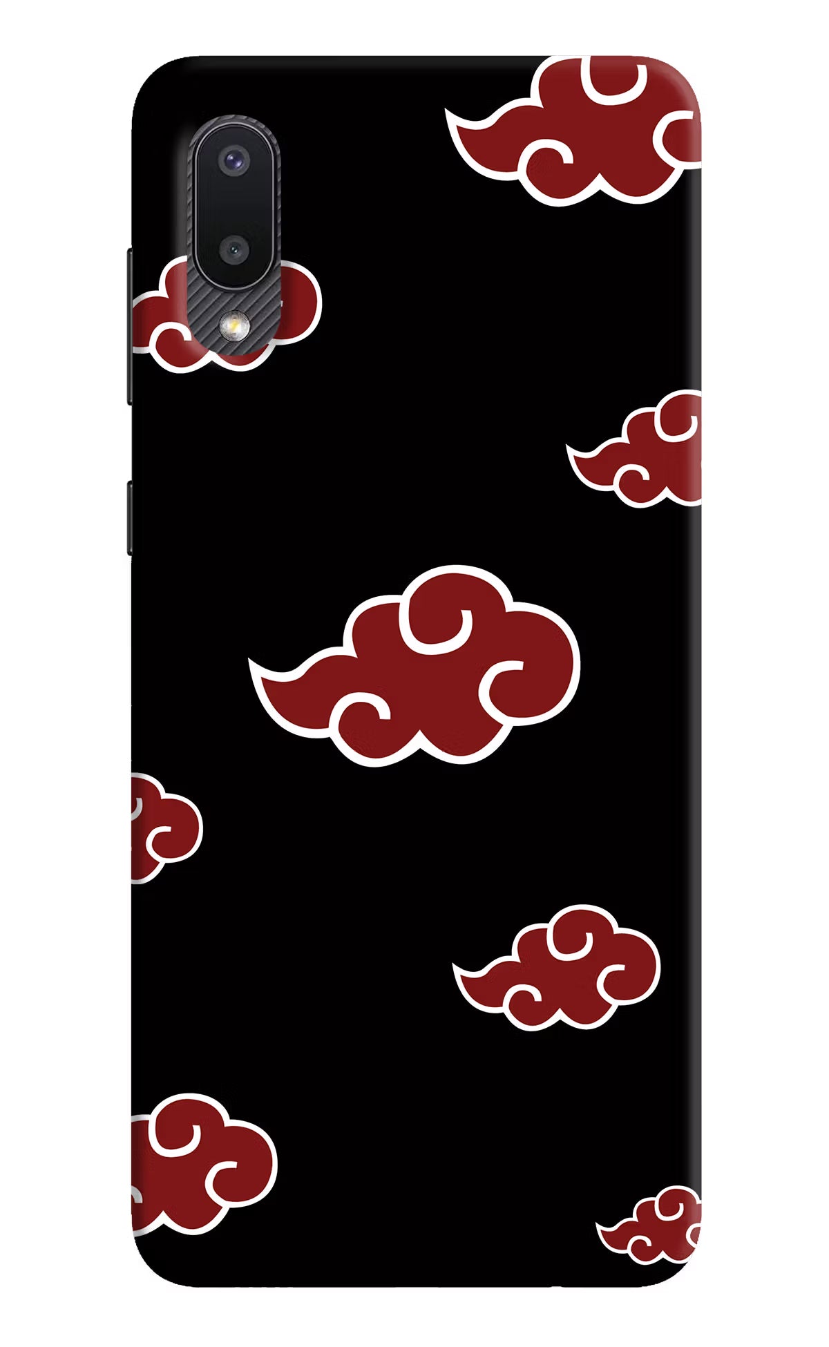 Akatsuki Samsung M02 Back Cover - Akatsuki Samsung M02 Hard Case Back Cover by Casekaro Akatsuki Samsung M02 Hard Case Back Cover by Casekaro