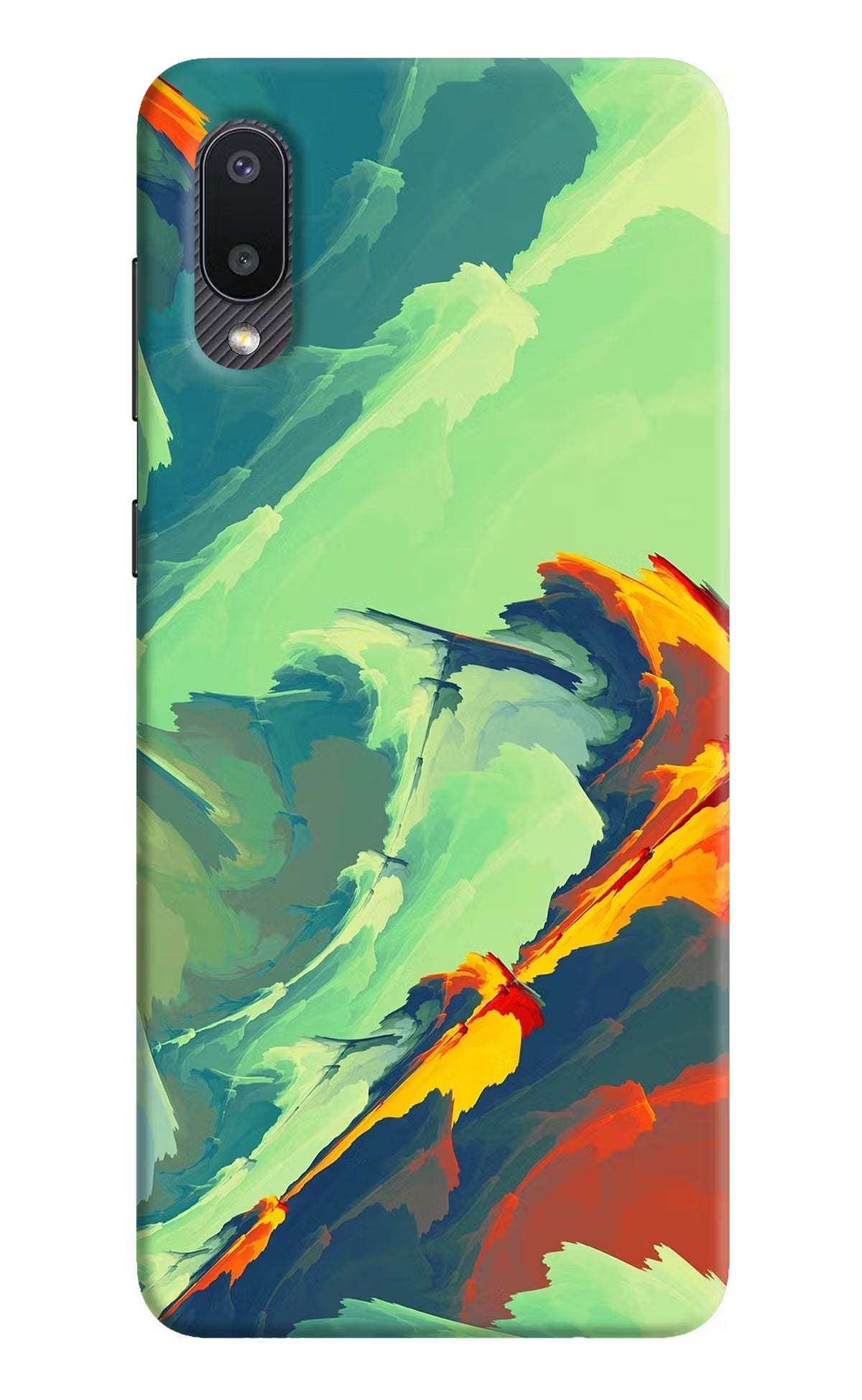 Paint Art Samsung M02 Back Cover - Paint Art Samsung M02 Hard Case Back Cover by Casekaro Paint Art Samsung M02 Hard Case Back Cover by Casekaro