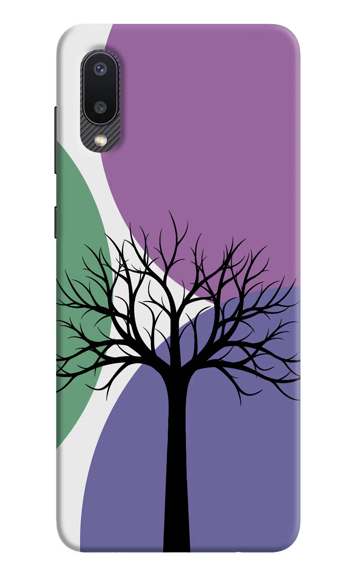 Tree Art Samsung M02 Back Cover - Tree Art Samsung M02 Hard Case Back Cover by Casekaro Tree Art Samsung M02 Hard Case Back Cover by Casekaro