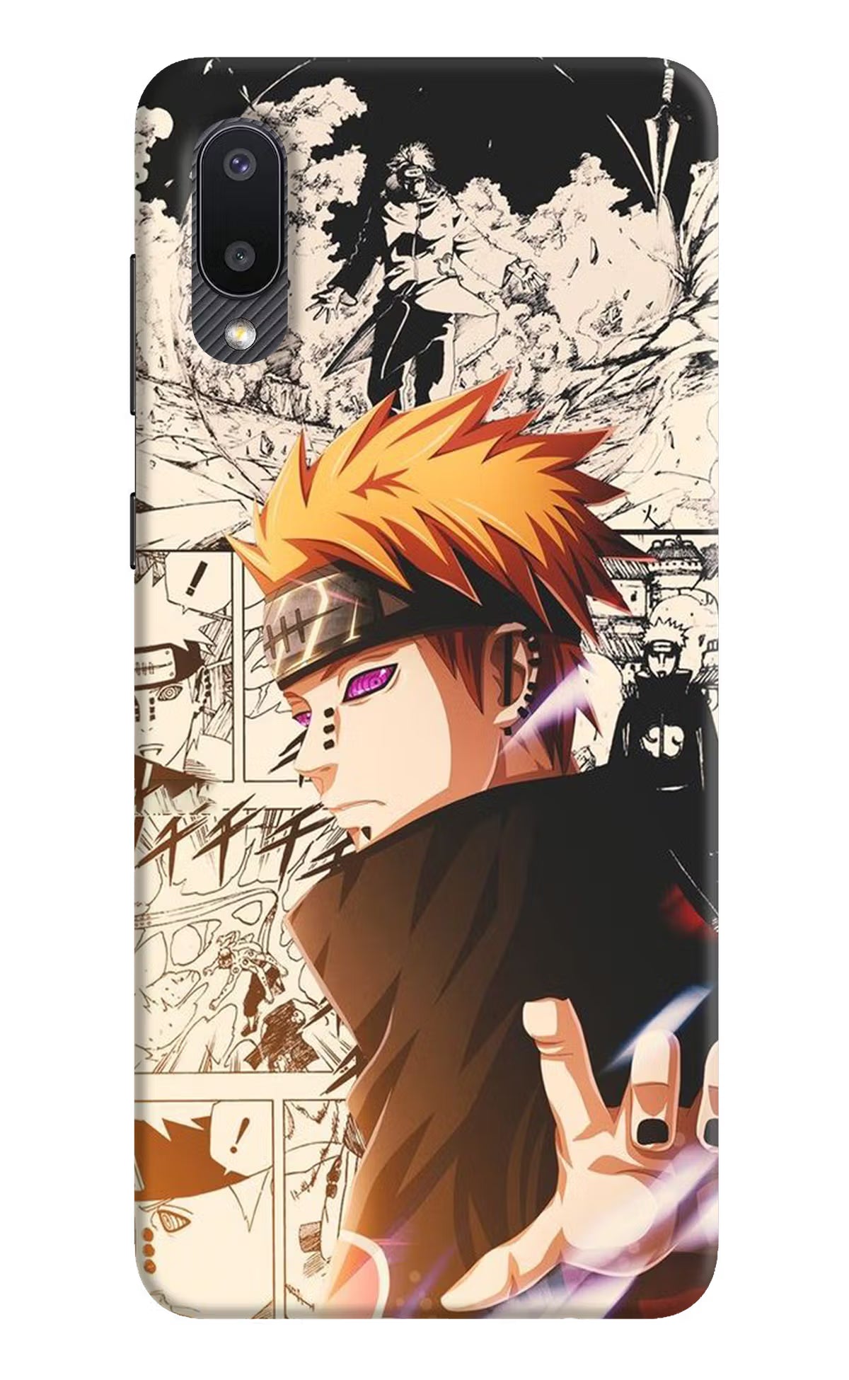 Pain Anime Samsung M02 Back Cover - Pain Anime Samsung M02 Hard Case Back Cover by Casekaro Pain Anime Samsung M02 Hard Case Back Cover by Casekaro