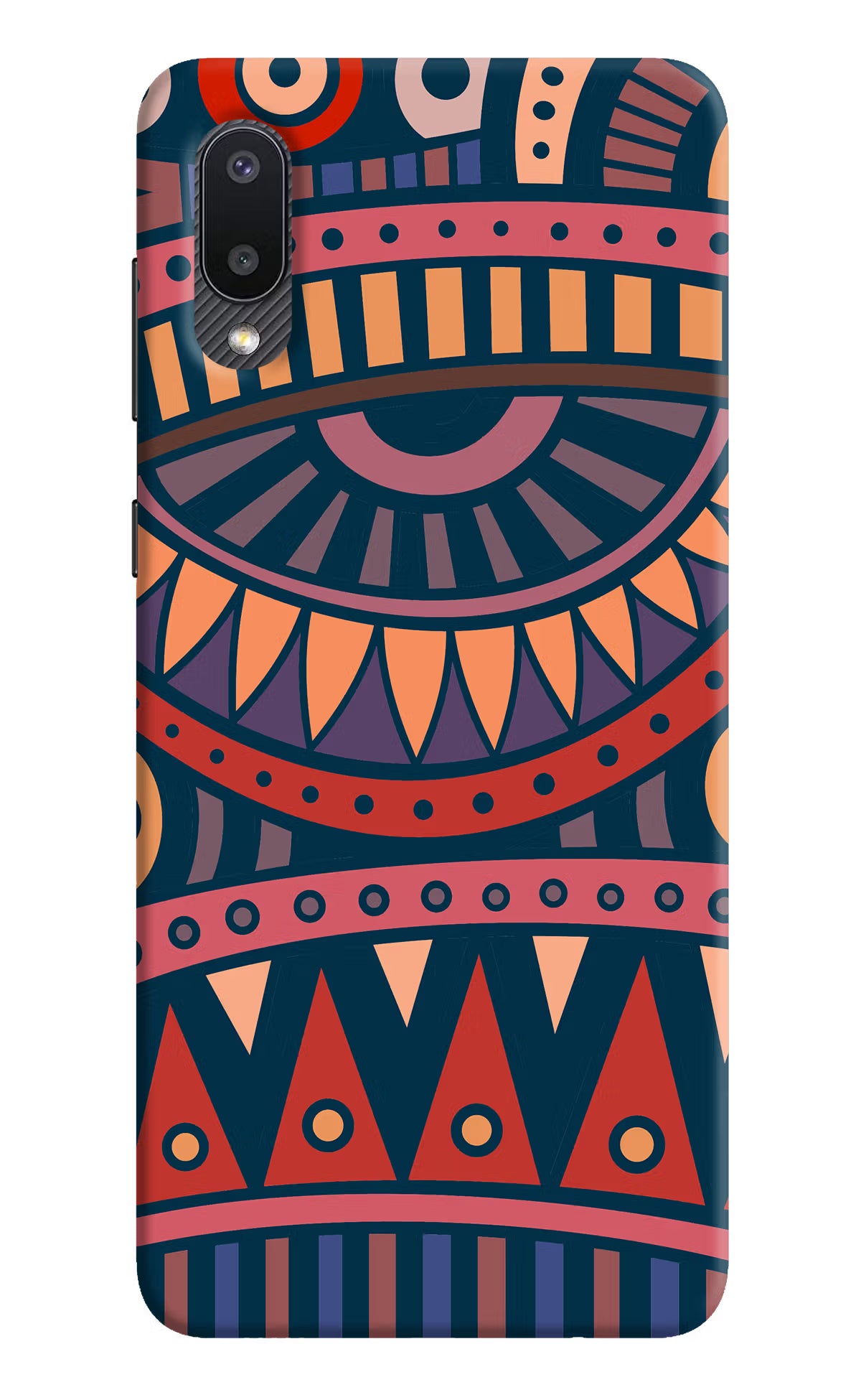 African Culture Design Samsung M02 Back Cover - African Culture Design Samsung M02 Hard Case Back Cover by Casekaro African Culture Design Samsung M02 Hard Case Back Cover by Casekaro