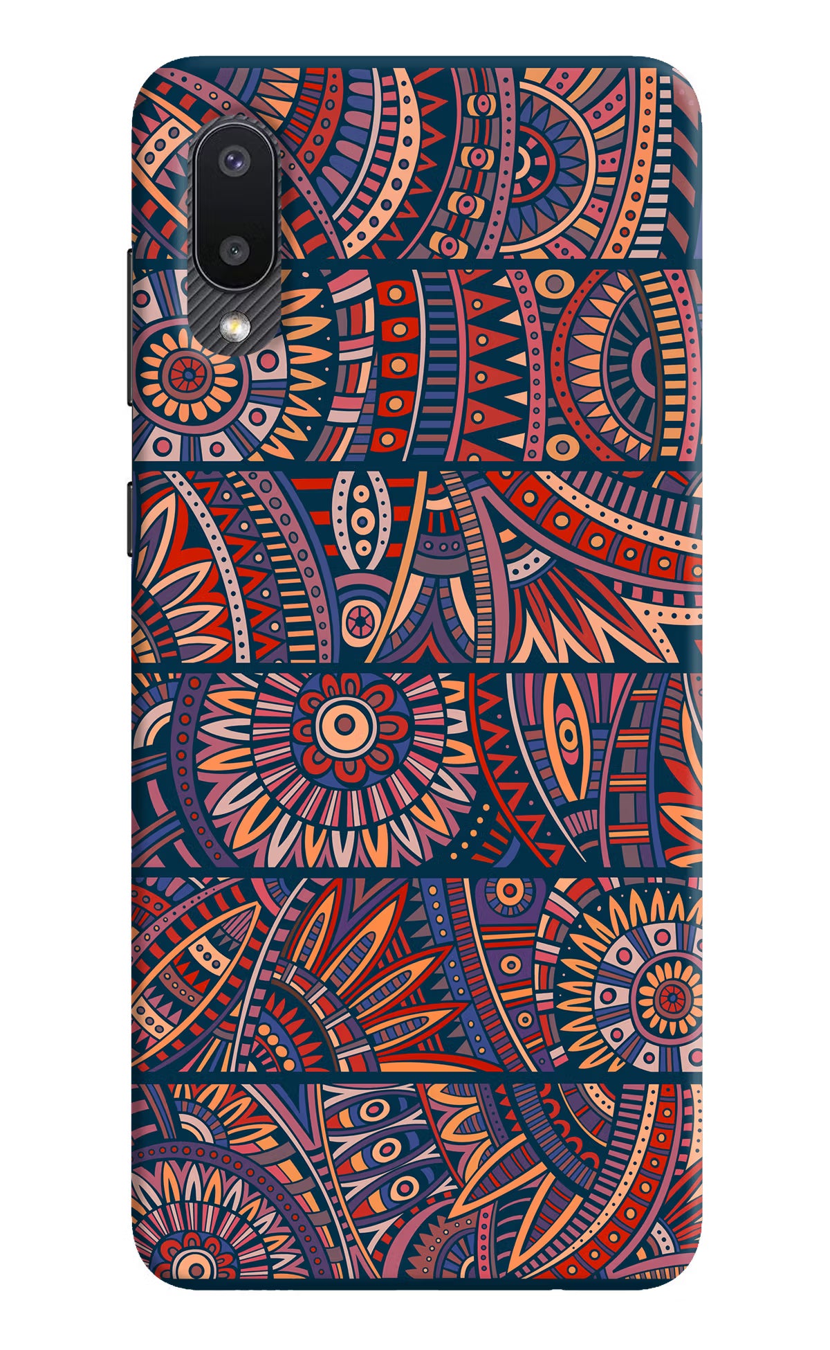 African Culture Design Samsung M02 Back Cover - African Culture Design Samsung M02 Hard Case Back Cover by Casekaro African Culture Design Samsung M02 Hard Case Back Cover by Casekaro