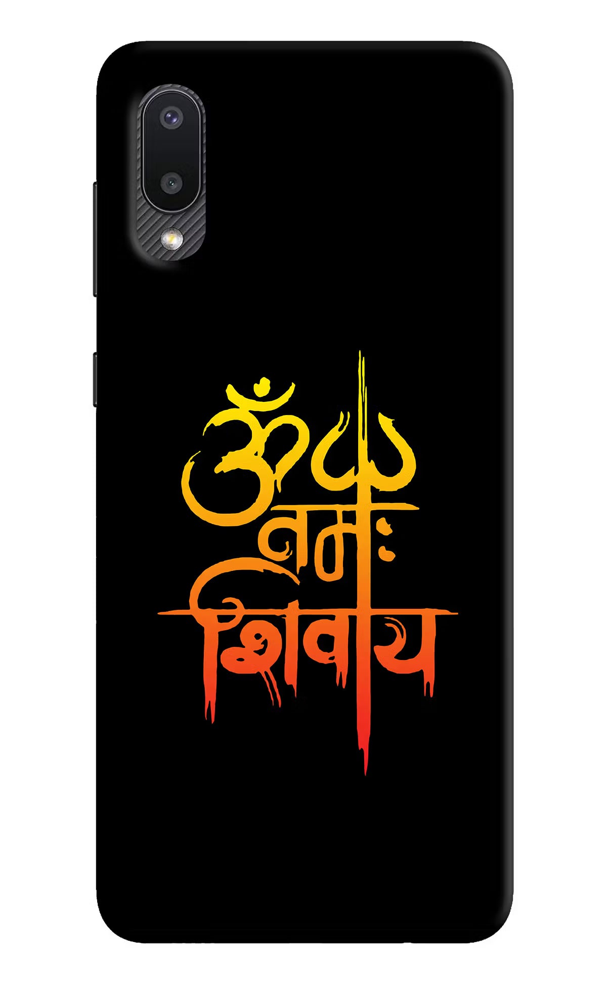 Om Namah Shivay Samsung M02 Back Cover - Om Namah Shivay Samsung M02 Hard Case Back Cover by Casekaro Om Namah Shivay Samsung M02 Hard Case Back Cover by Casekaro