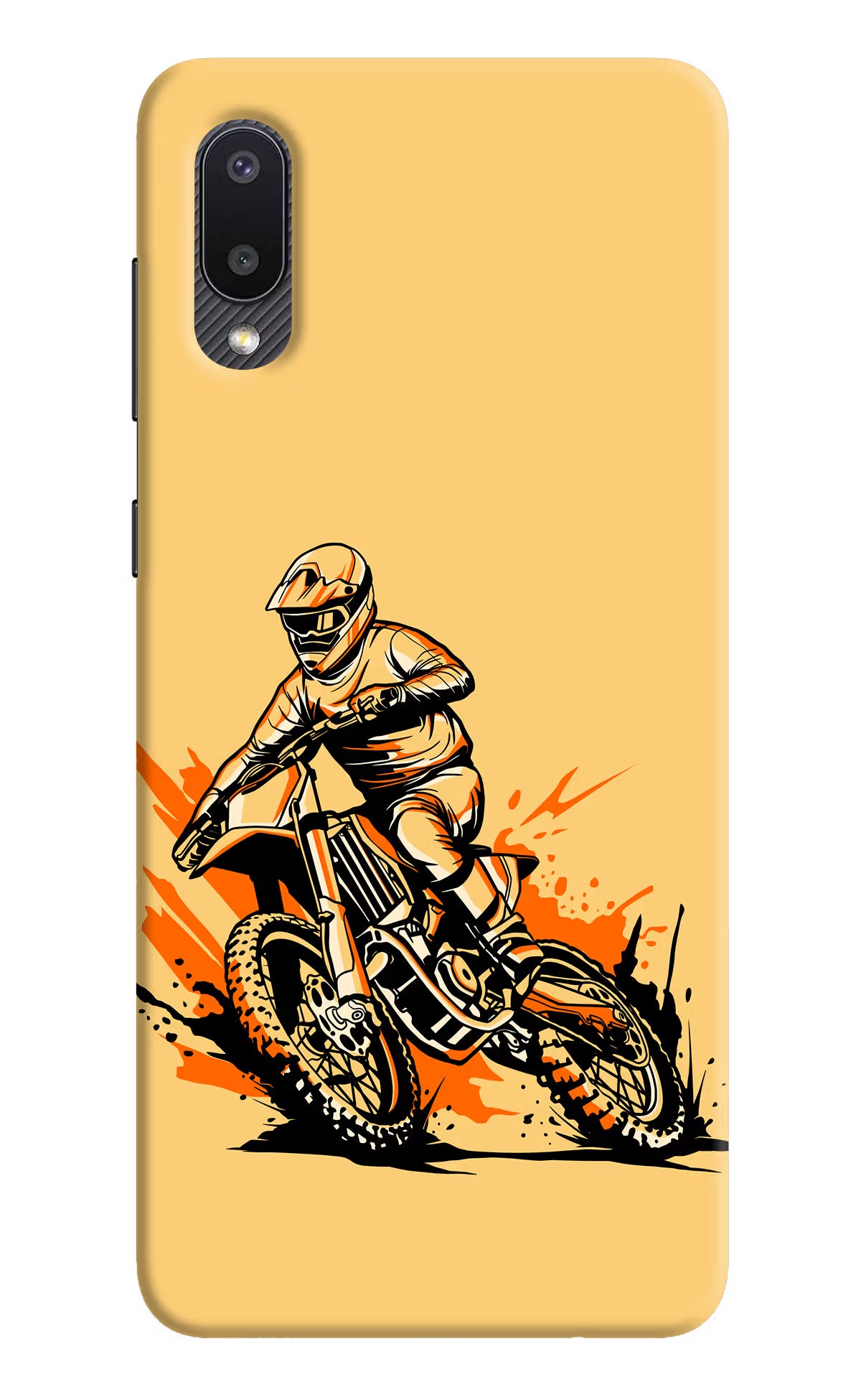 Off-Road Fury Samsung M02 Back Cover - Off-Road Fury Samsung M02 Hard Case Back Cover by Casekaro Off-Road Fury Samsung M02 Hard Case Back Cover by Casekaro