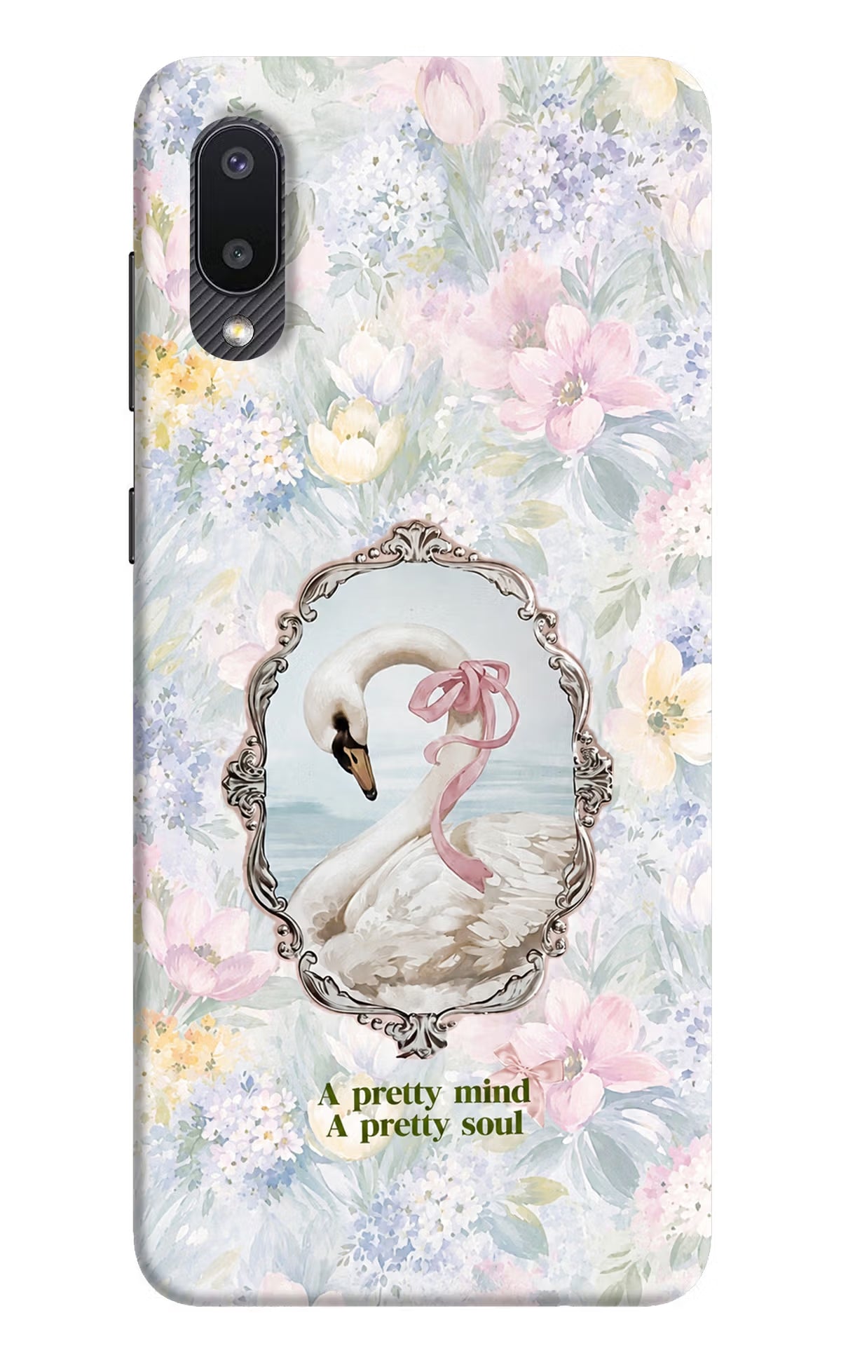 Pretty Mind Pretty Soul Samsung M02 Back Cover - Pretty Mind Pretty Soul Samsung M02 Back Cover Pretty Mind Pretty Soul Samsung M02 Back Cover