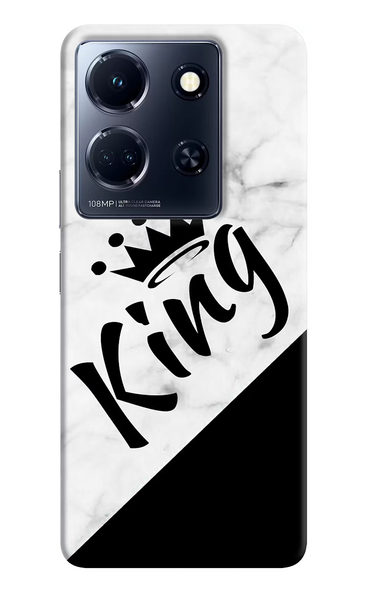 King Infinix Note 30 5g Hard Case Back Cover by Casekaro