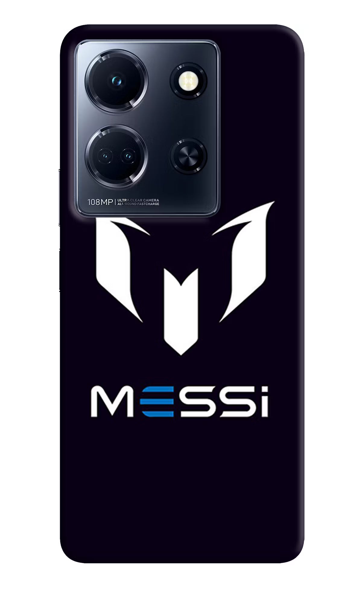 Messi Logo Infinix Note 30 5g Hard Case Back Cover by Casekaro