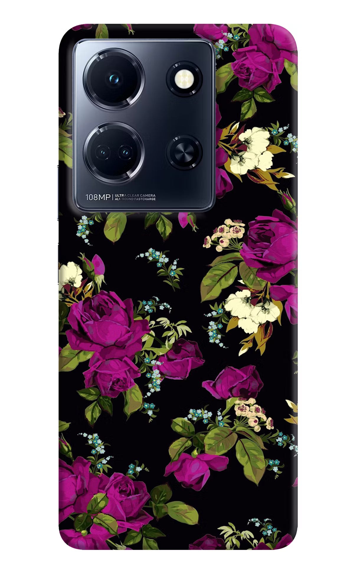 Flowers Infinix Note 30 5g Hard Case Back Cover by Casekaro