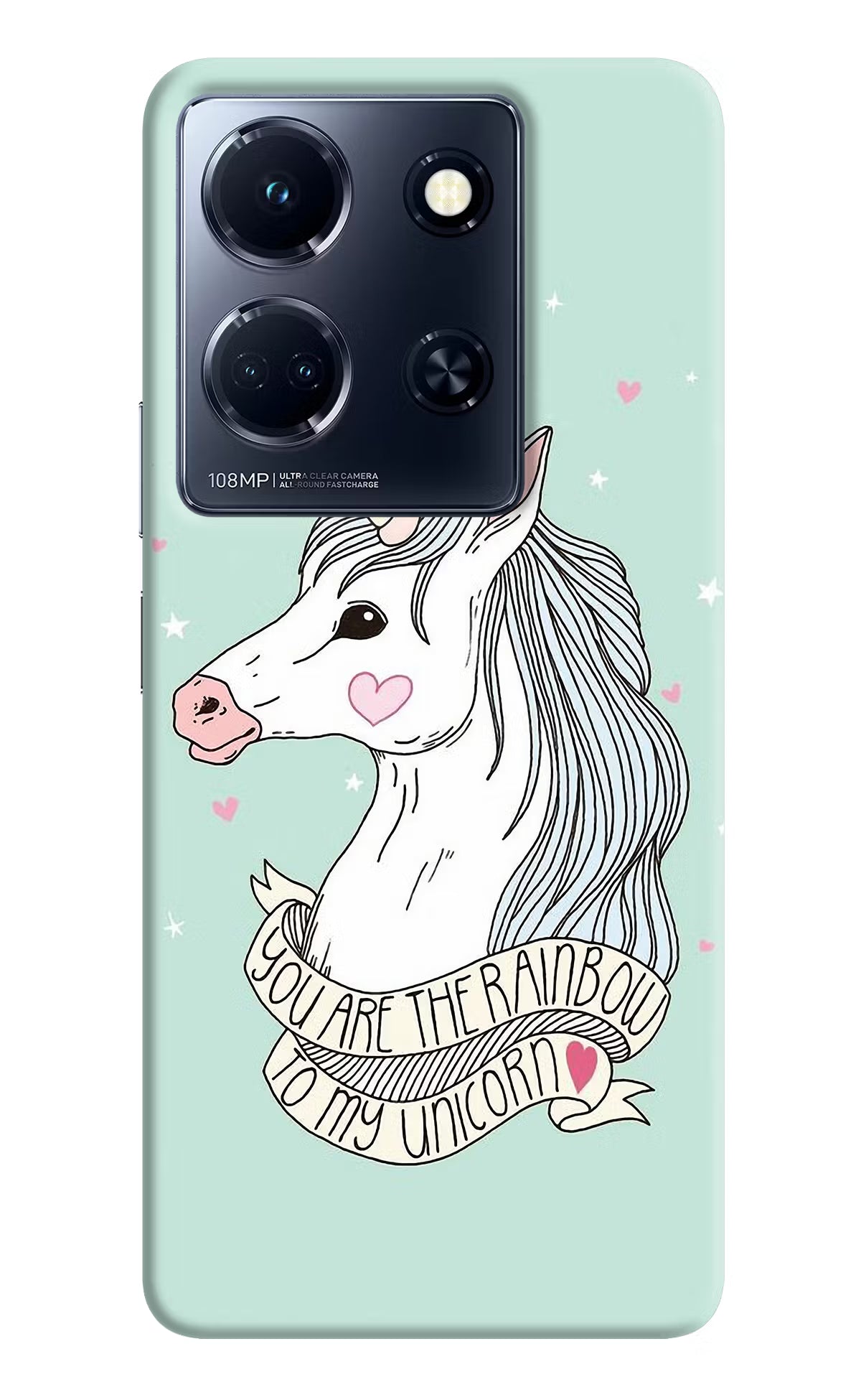 Unicorn Wallpaper Infinix Note 30 5g Hard Case Back Cover by Casekaro