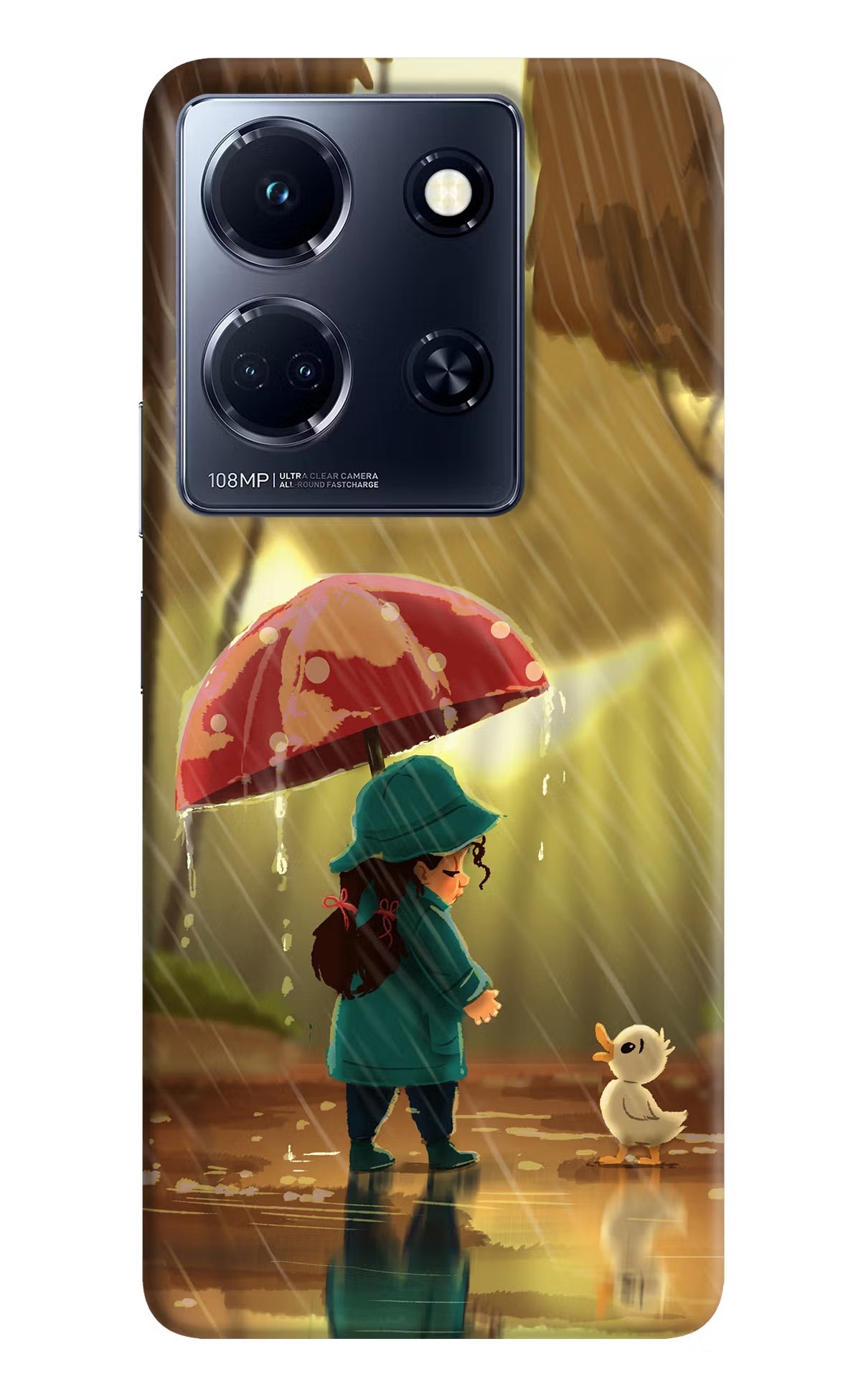 Rainy Day Infinix Note 30 5g Hard Case Back Cover by Casekaro