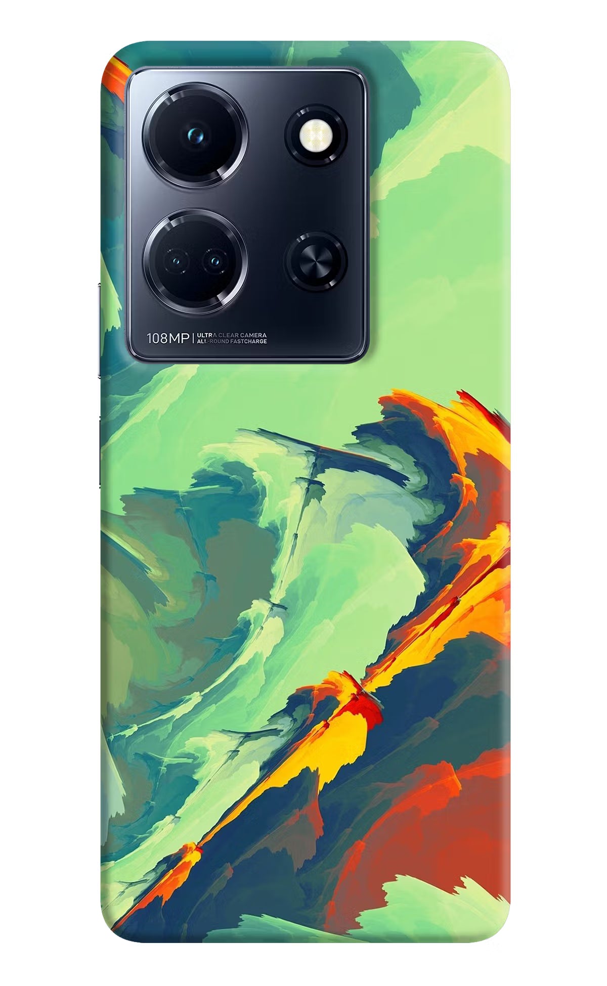 Paint Art Infinix Note 30 5g Hard Case Back Cover by Casekaro