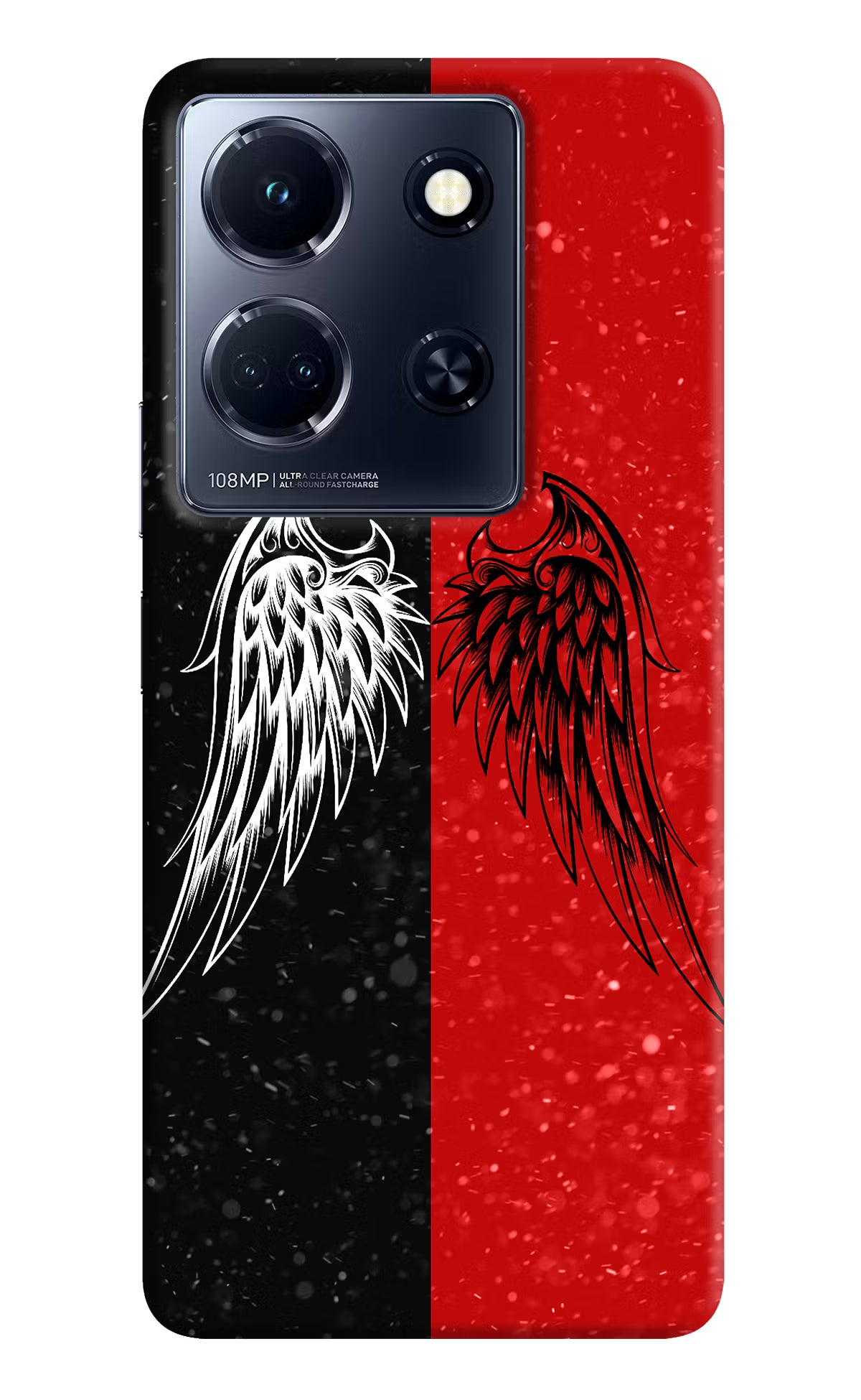 Wings Infinix Note 30 5g Hard Case Back Cover by Casekaro