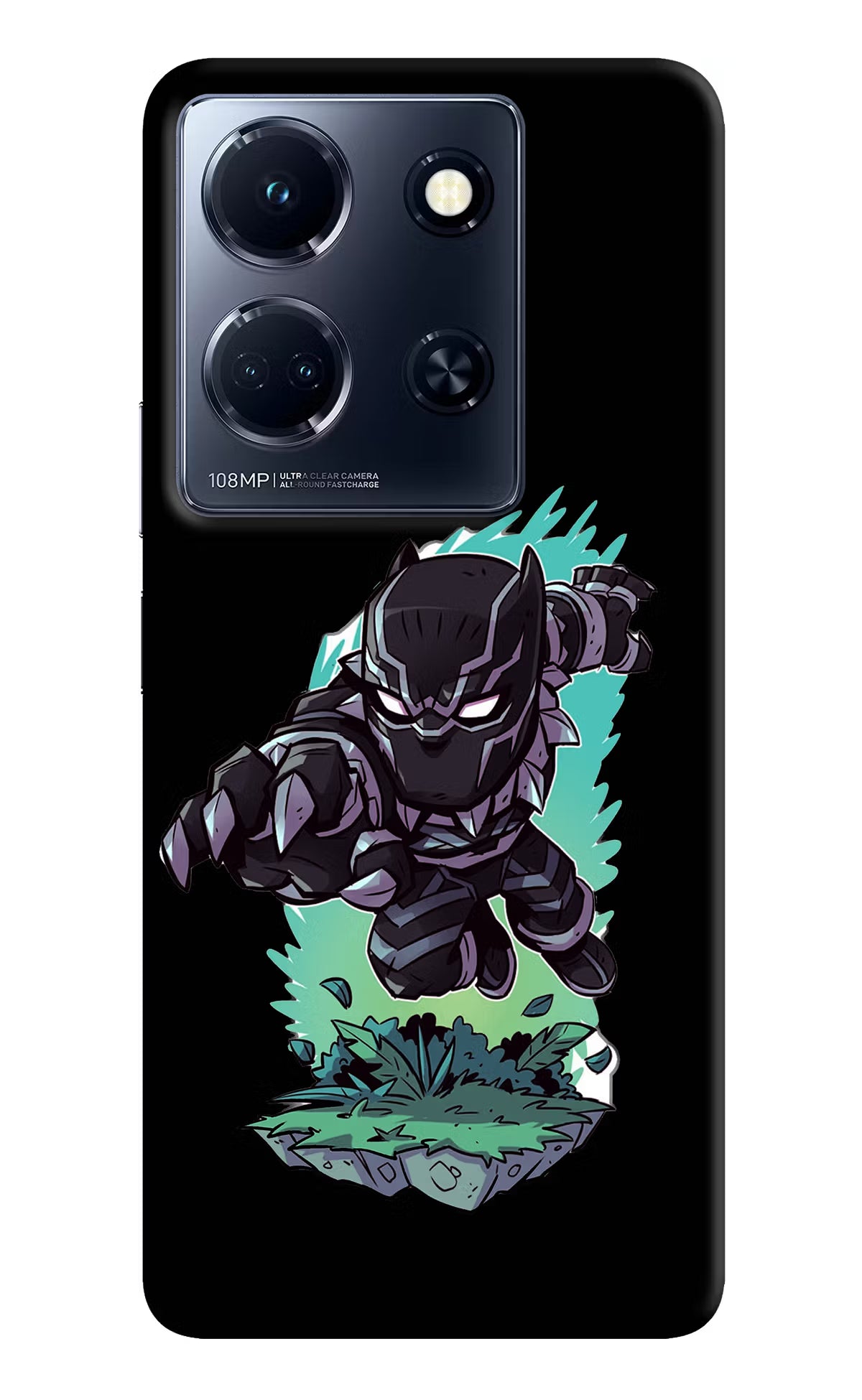 Black Panther Infinix Note 30 5g Hard Case Back Cover by Casekaro
