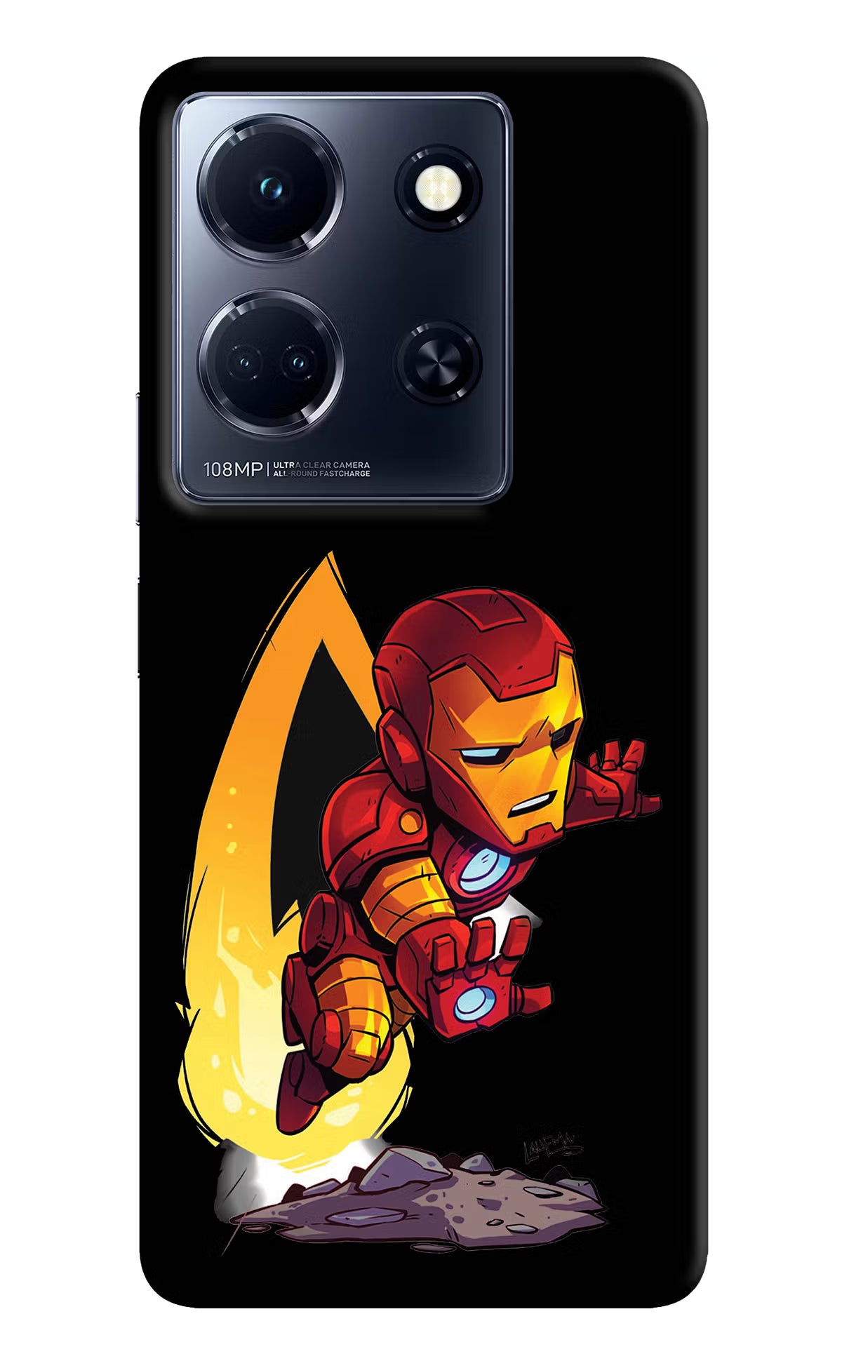IronMan Infinix Note 30 5g Hard Case Back Cover by Casekaro