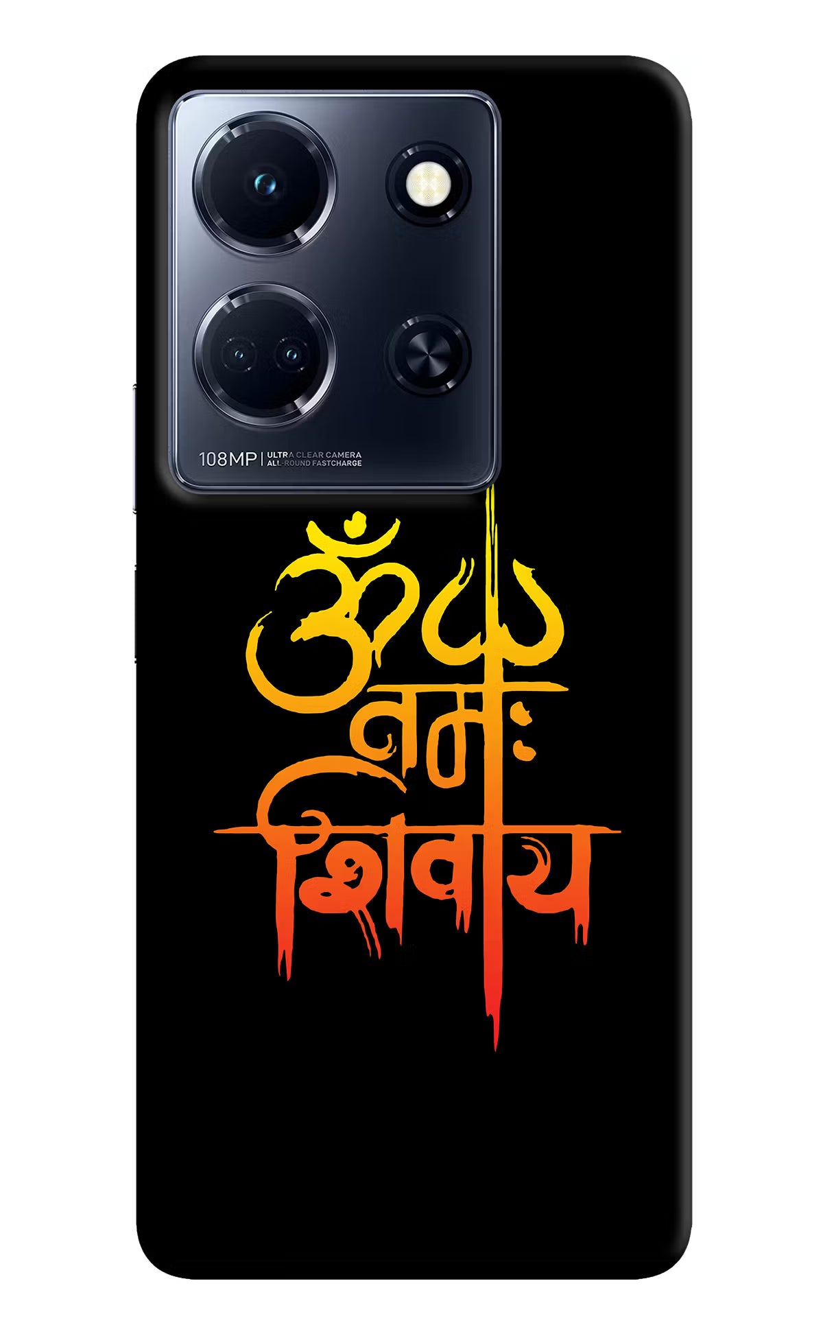 Om Namah Shivay Infinix Note 30 5g Hard Case Back Cover by Casekaro