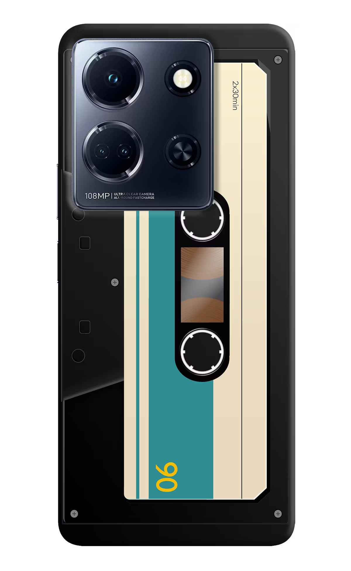 Cassette Infinix Note 30 5g Hard Case Back Cover by Casekaro