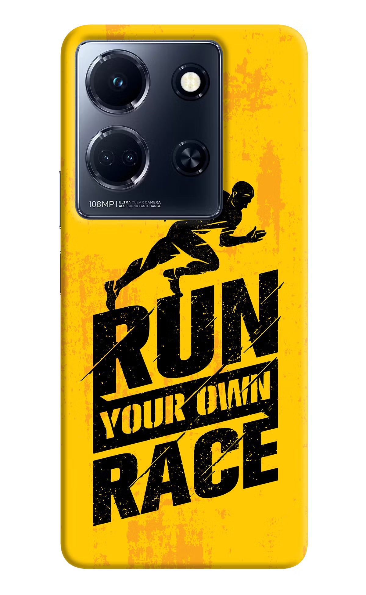 Run Your Own Race Infinix Note 30 5g Hard Case Back Cover by Casekaro
