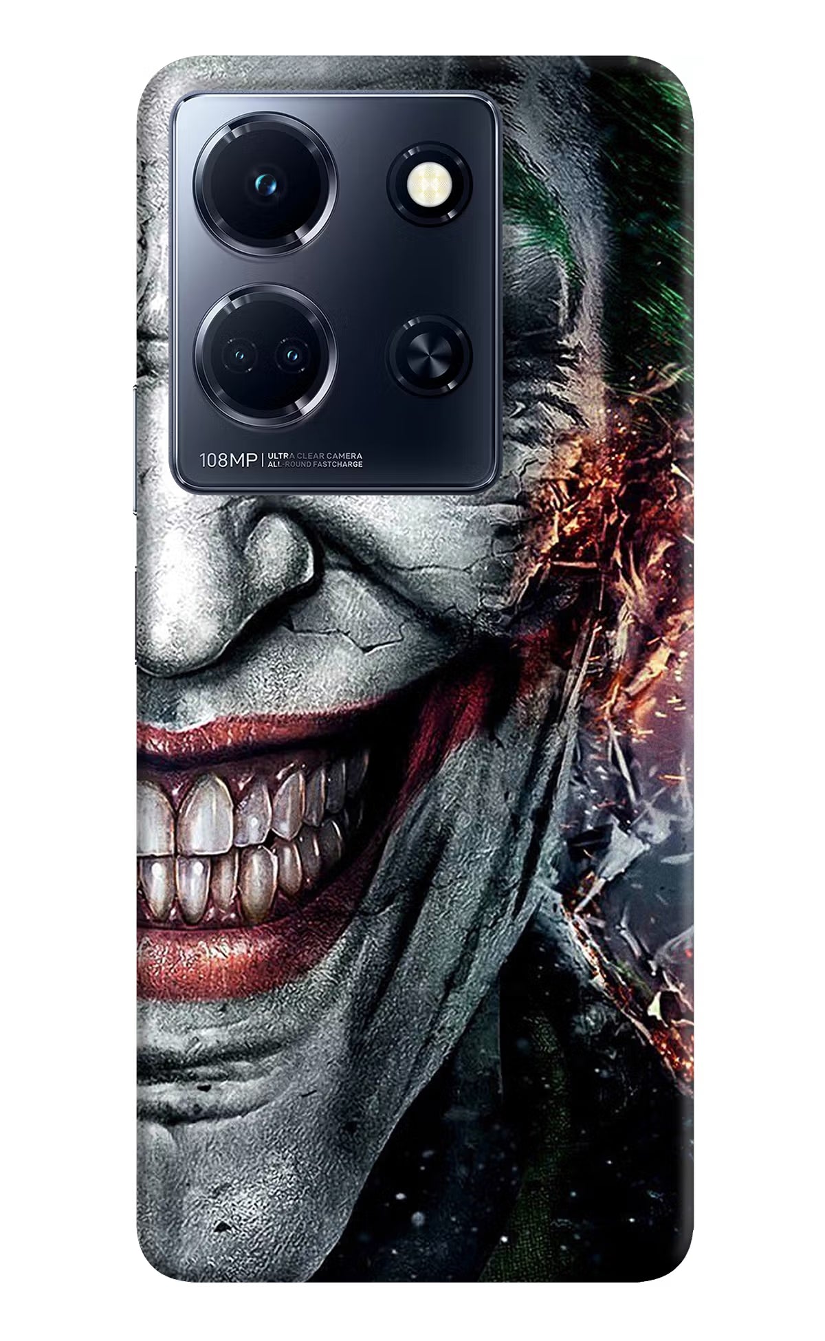Joker Cam Infinix Note 30 5g Hard Case Back Cover by Casekaro