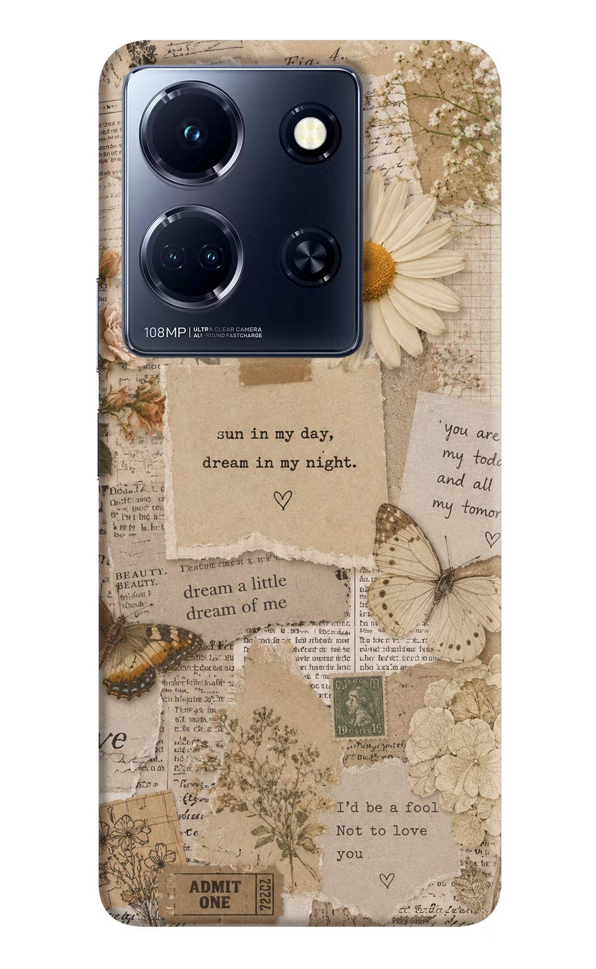 Vintage case Infinix Note 30 5g Back Cover - Vintage case Infinix Note 30 5g Back Cover Vintage case Infinix Note 30 5g Back Cover