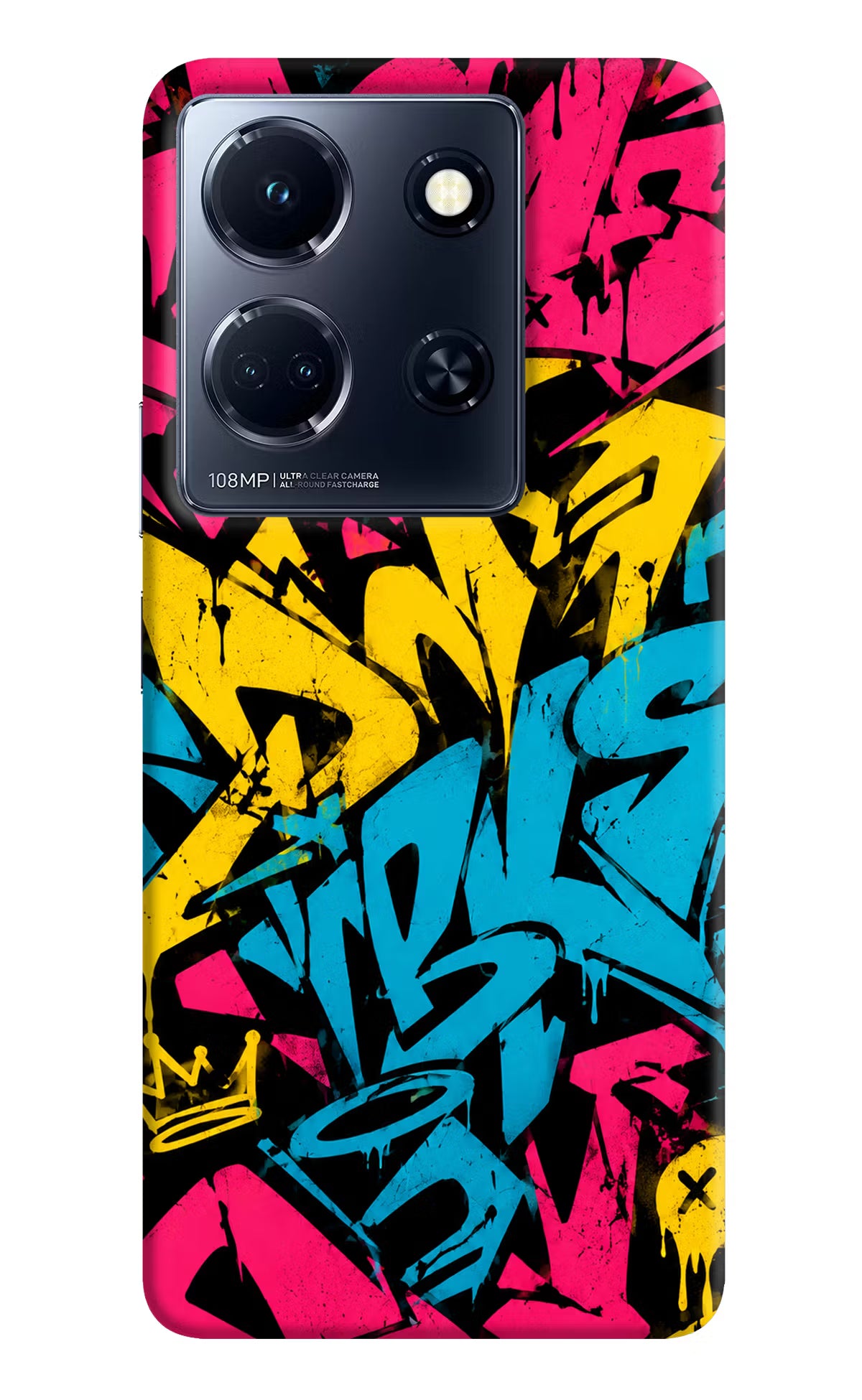 Graffiti Vibe Infinix Note 30 5g Back Cover - Graffiti Vibe Infinix Note 30 5g Back Cover Graffiti Vibe Infinix Note 30 5g Back Cover