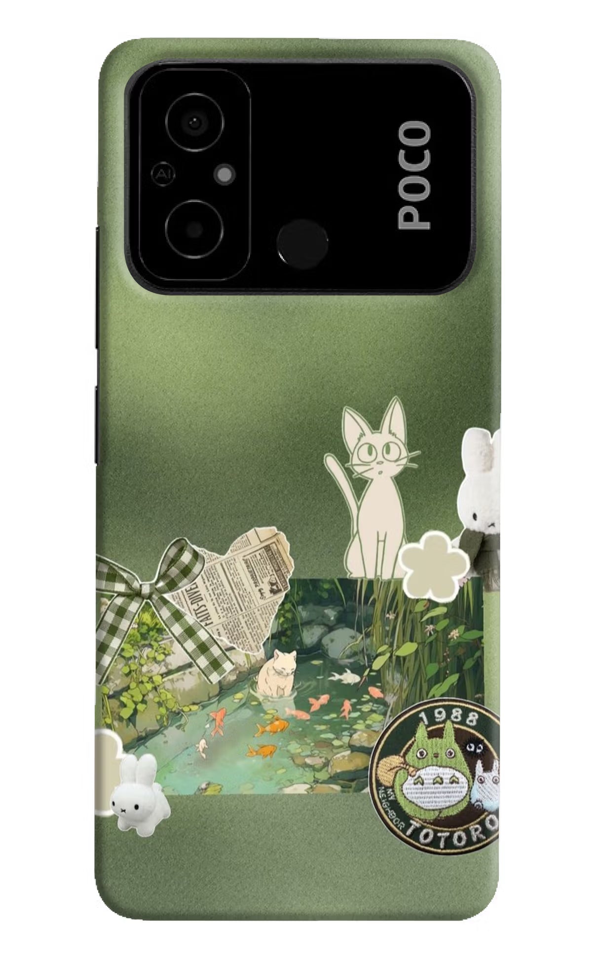 Aesthetic anime Poco C55 Back Cover - Aesthetic anime Poco C55 Back Cover Aesthetic anime Poco C55 Back Cover