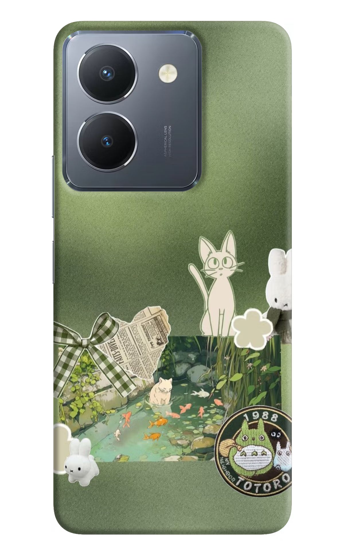 Aesthetic anime Vivo Y36 Back Cover - Aesthetic anime Vivo Y36 Back Cover Aesthetic anime Vivo Y36 Back Cover