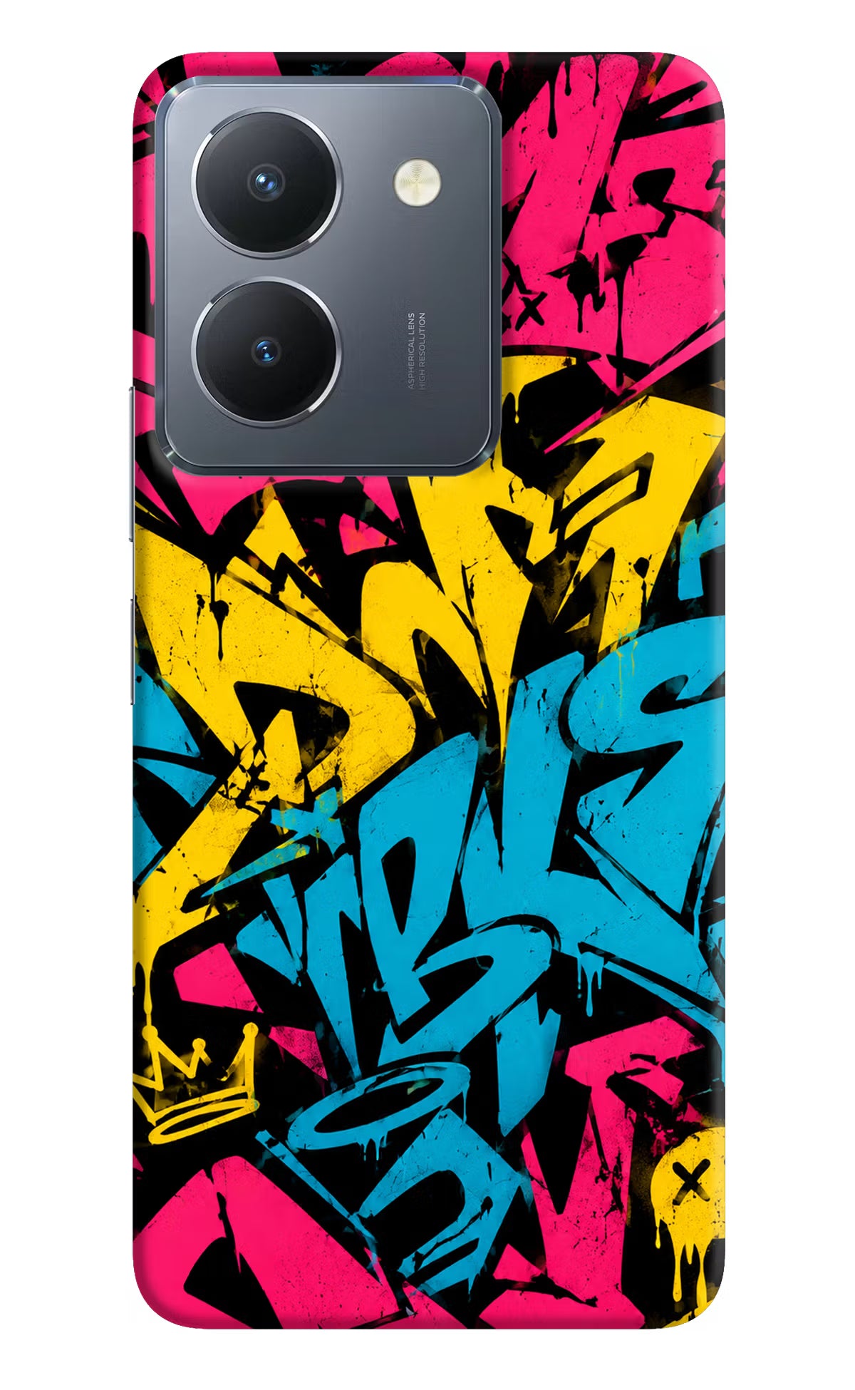 Graffiti Vibe Vivo Y36 Back Cover - Graffiti Vibe Vivo Y36 Back Cover Graffiti Vibe Vivo Y36 Back Cover