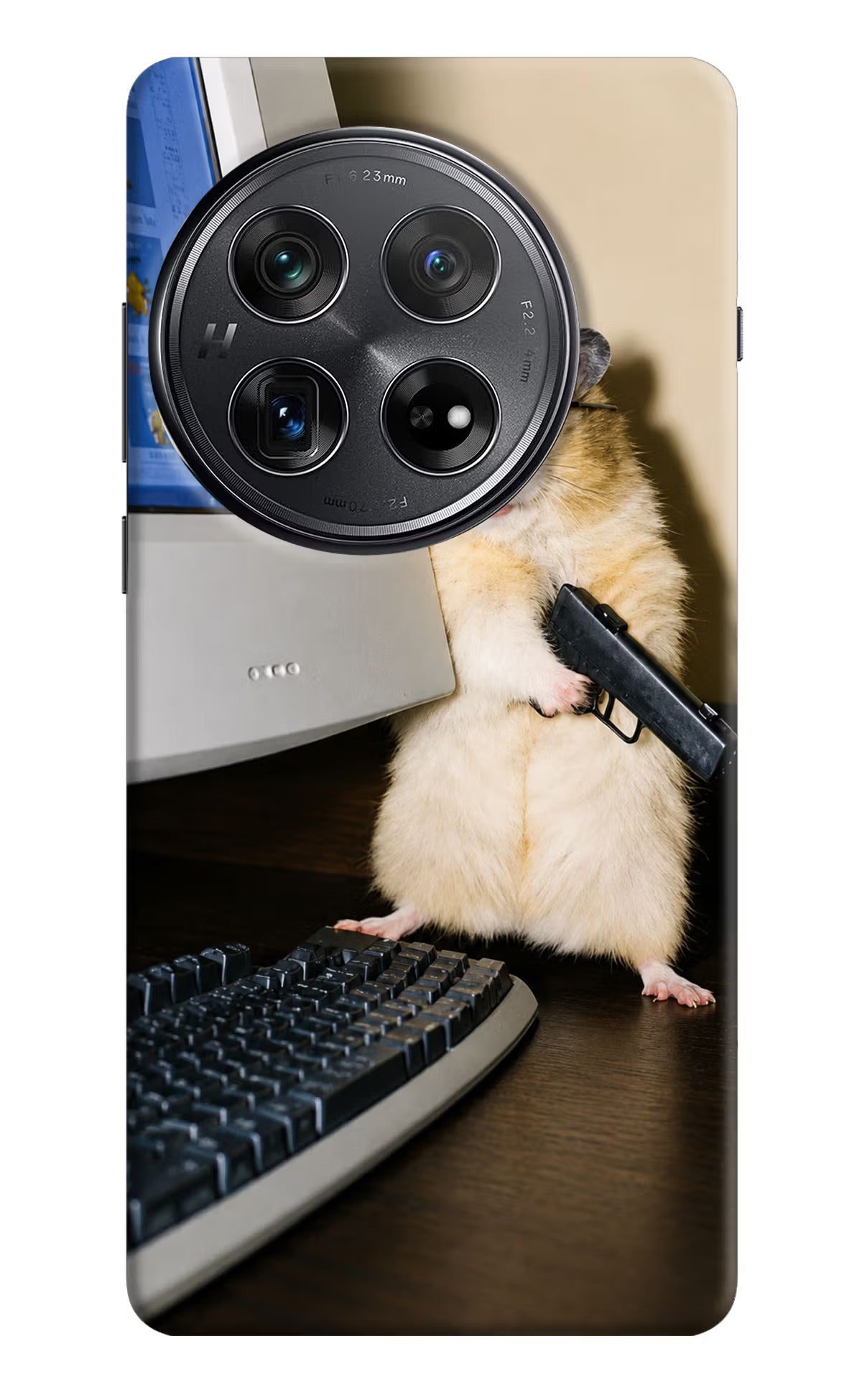 Hacker Hamster Oneplus 12 Back Cover - Hacker Hamster Oneplus 12 Back Cover Hacker Hamster Oneplus 12 Back Cover