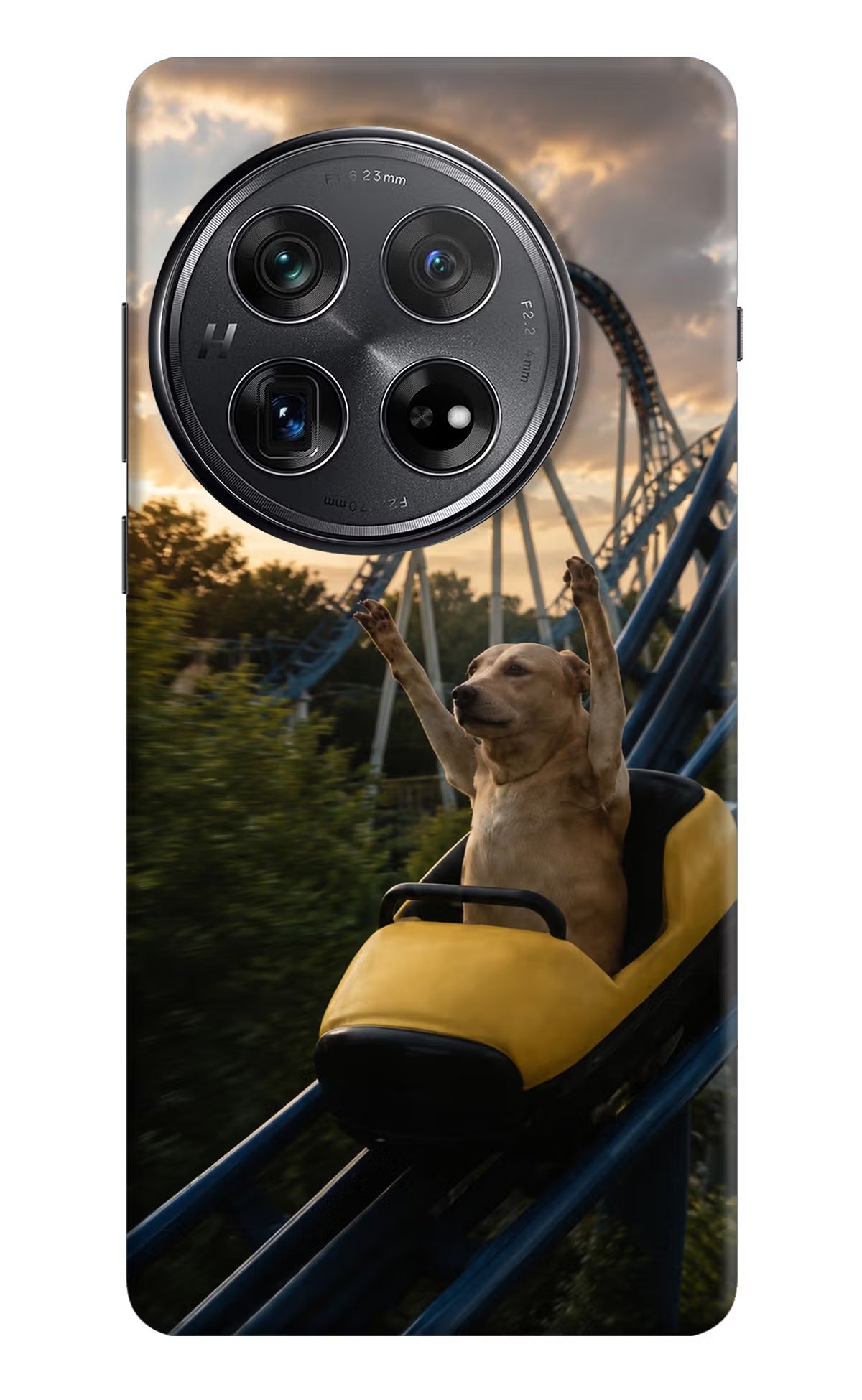 Rollercoaster Dog Oneplus 12 Back Cover - Rollercoaster Dog Oneplus 12 Back Cover Rollercoaster Dog Oneplus 12 Back Cover
