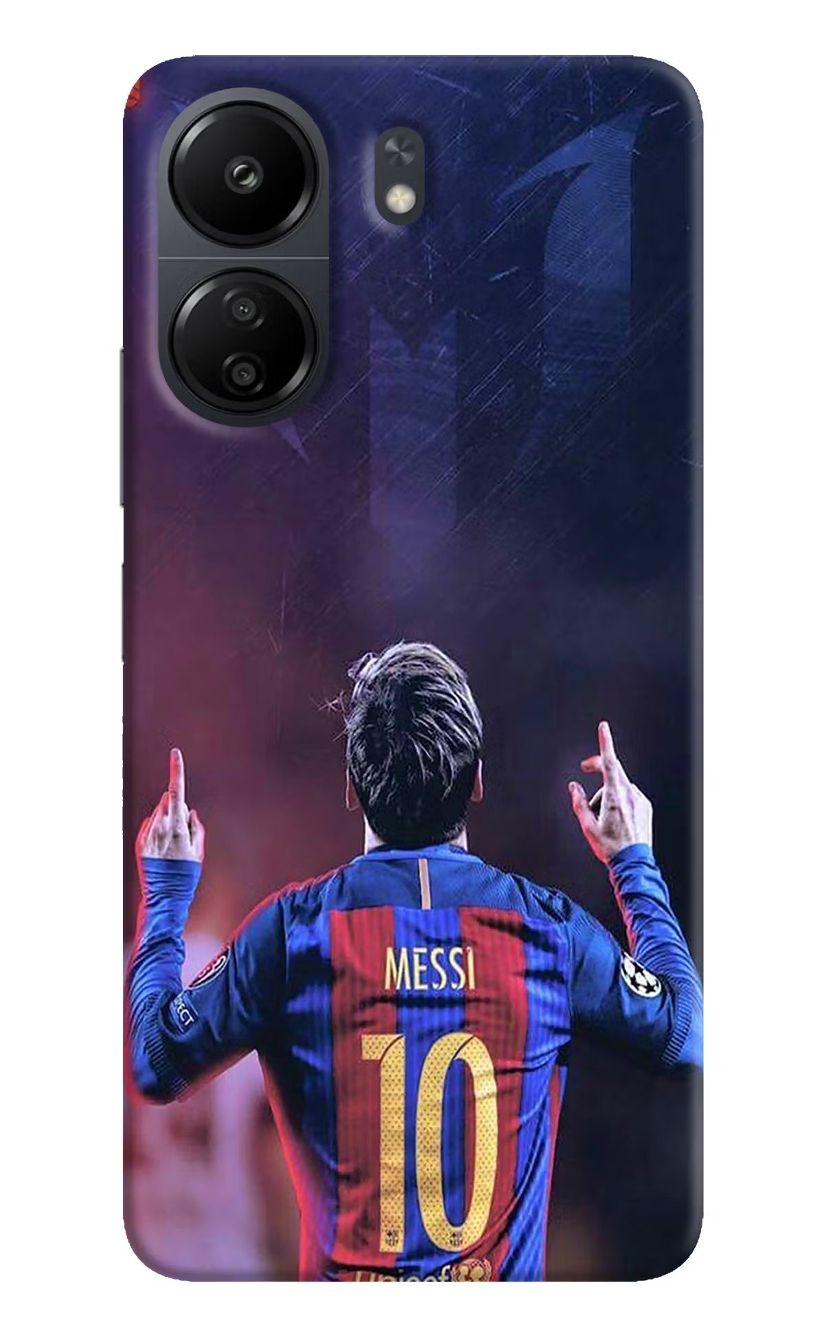 Messi Poco C65 Back Cover - Messi Poco C65 Hard Case Back Cover by Casekaro Messi Poco C65 Hard Case Back Cover by Casekaro