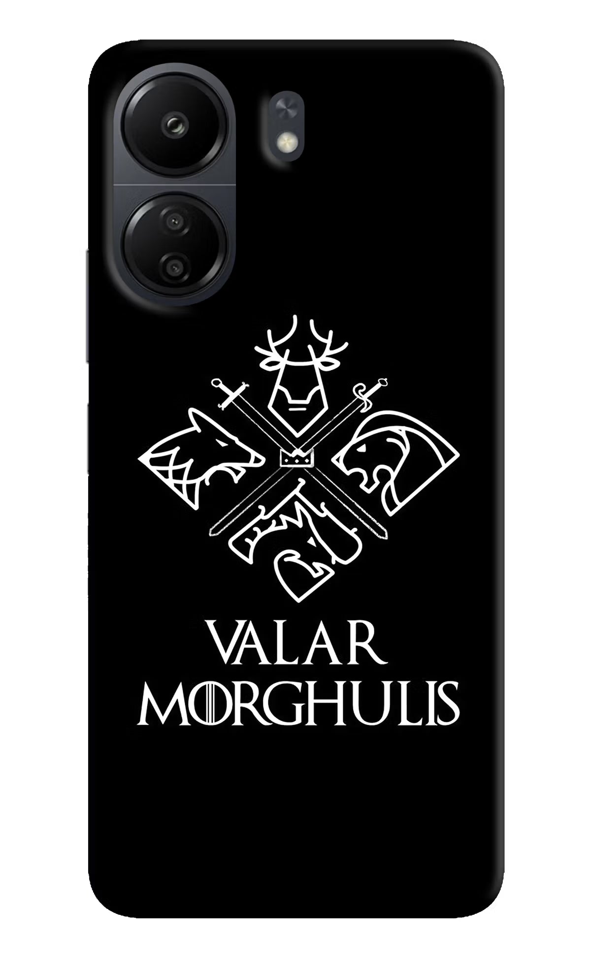 Valar Morghulis | Game Of Thrones Poco C65 Back Cover - Valar Morghulis | Game Of Thrones Poco C65 Hard Case Back Cover by Casekaro Valar Morghulis | Game Of Thrones Poco C65 Hard Case Back Cover by Casekaro