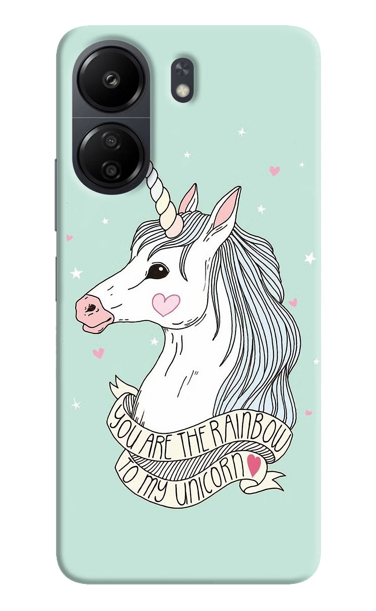 Unicorn Wallpaper Poco C65 Back Cover - Unicorn Wallpaper Poco C65 Hard Case Back Cover by Casekaro Unicorn Wallpaper Poco C65 Hard Case Back Cover by Casekaro