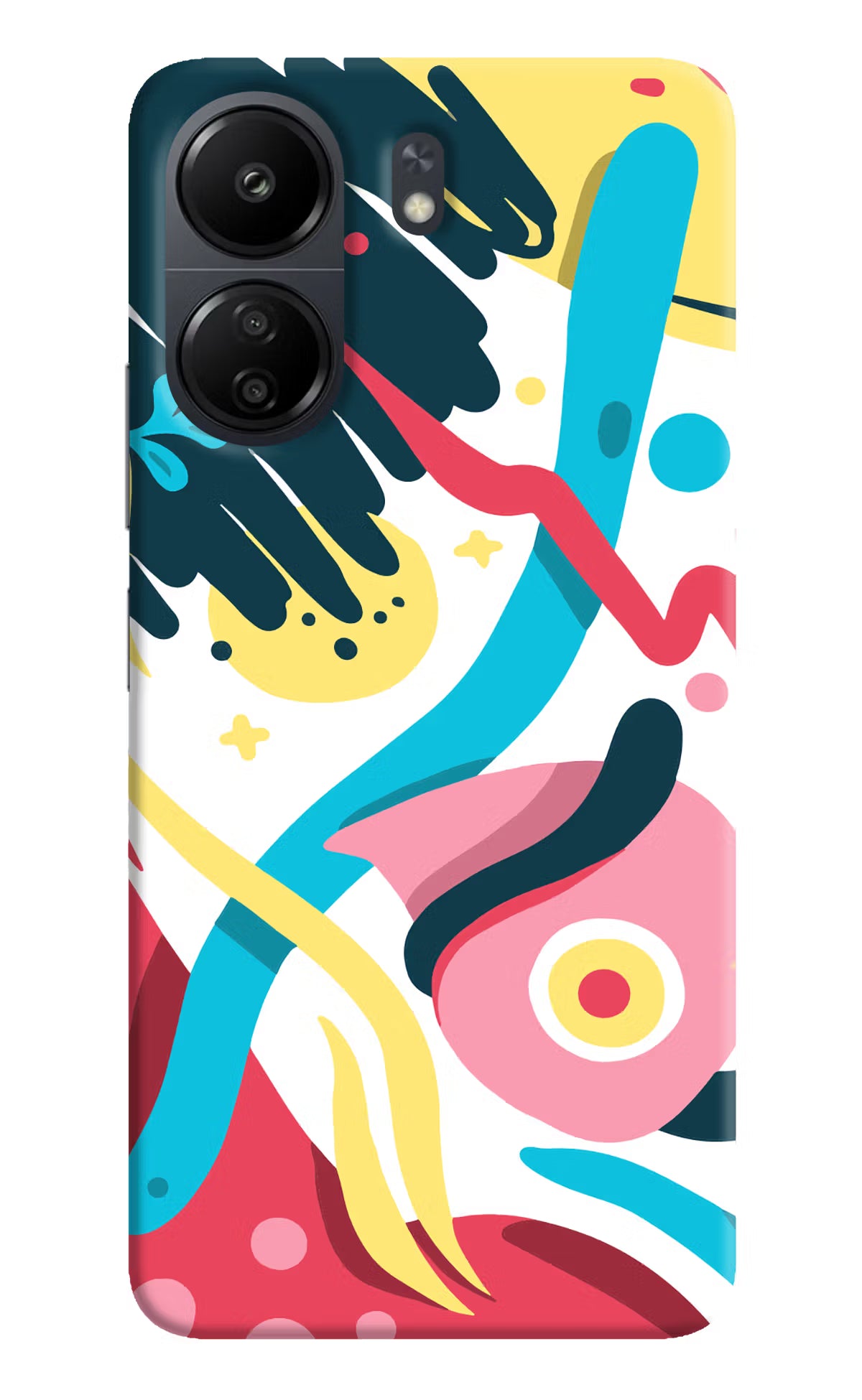 Trippy Poco C65 Back Cover - Trippy Poco C65 Hard Case Back Cover by Casekaro Trippy Poco C65 Hard Case Back Cover by Casekaro