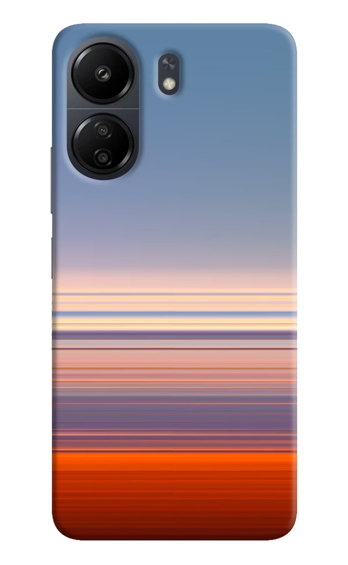 Morning Colors Poco C65 Back Cover - Morning Colors Poco C65 Hard Case Back Cover by Casekaro Morning Colors Poco C65 Hard Case Back Cover by Casekaro