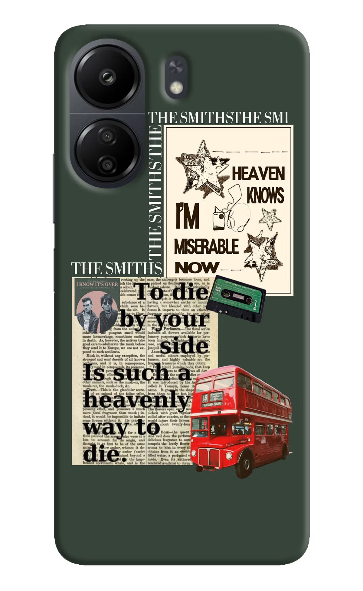 The Smiths Poco C65 Back Cover - The Smiths Poco C65 Hard Case Back Cover by Casekaro The Smiths Poco C65 Hard Case Back Cover by Casekaro