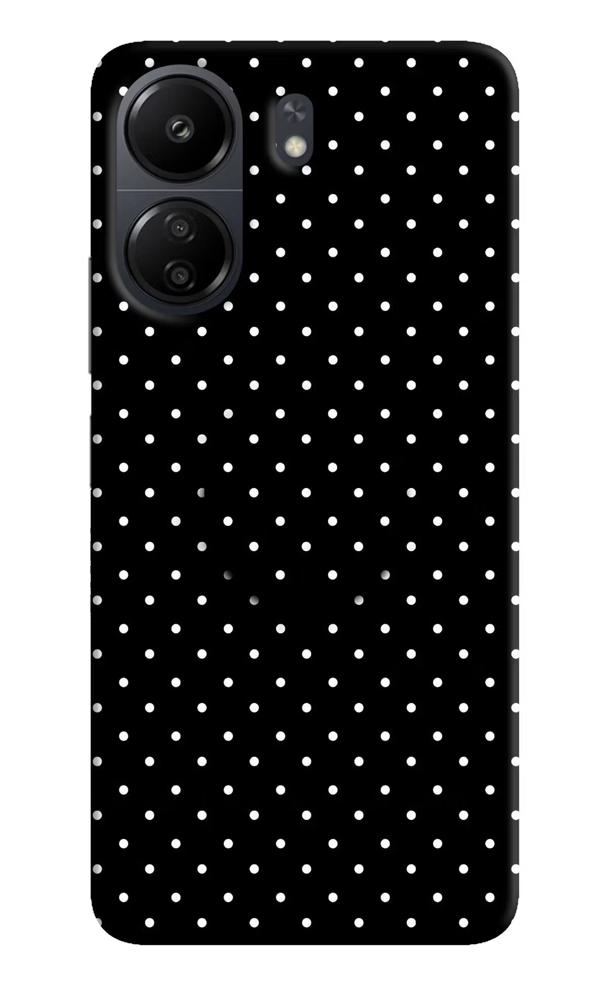 White Dots Poco C65 Pop Case - White Dots Poco C65 Pop Case by Casekaro White Dots Poco C65 Pop Case by Casekaro