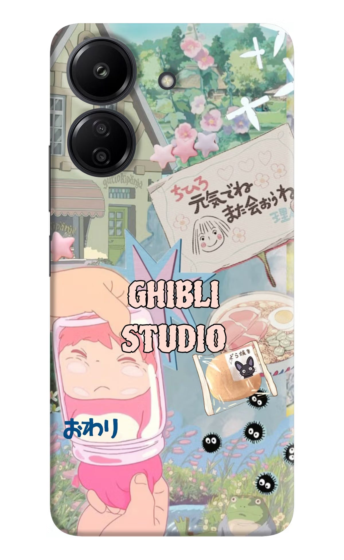 Studio Ghibli Redmi 13C 4G Back Cover - Studio Ghibli Redmi 13C 4G Back Cover Studio Ghibli Redmi 13C 4G Back Cover
