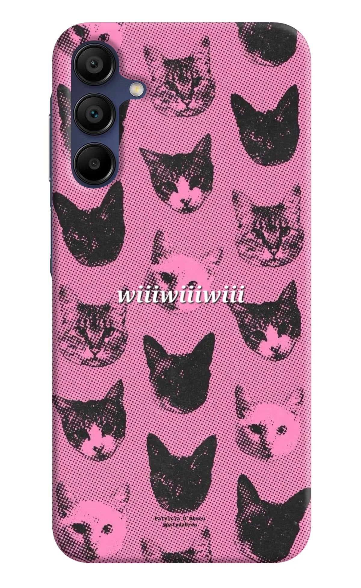 Pink Cats Samsung A15 5G Back Cover - Pink Cats Samsung A15 5G Back Cover Pink Cats Samsung A15 5G Back Cover