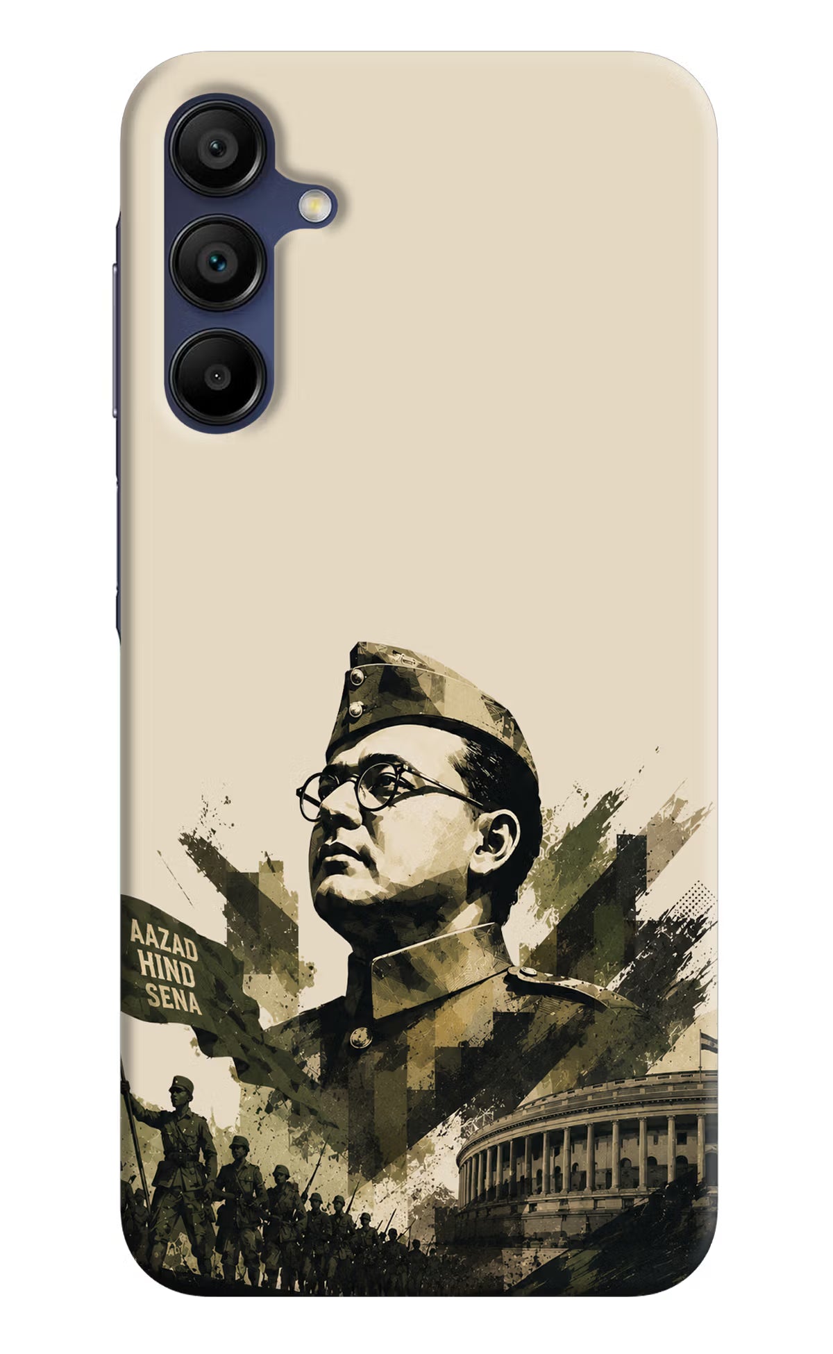 Netaji Rising Samsung A15 5G Back Cover - Netaji Rising Samsung A15 5G Back Cover Netaji Rising Samsung A15 5G Back Cover