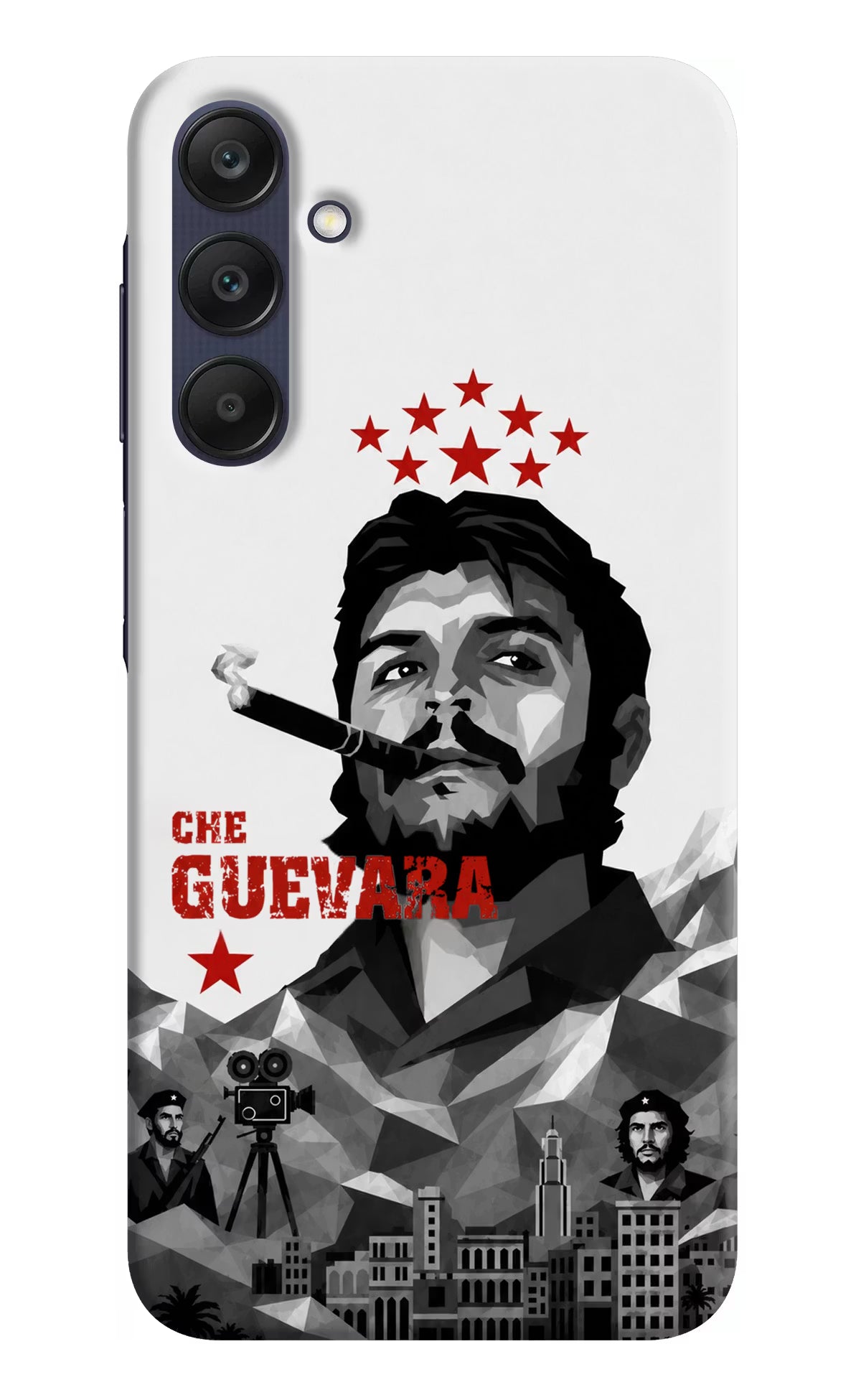 Che Guevara Iconic Samsung A25 5G Back Cover - Che Guevara Iconic Samsung A25 5G Back Cover Che Guevara Iconic Samsung A25 5G Back Cover