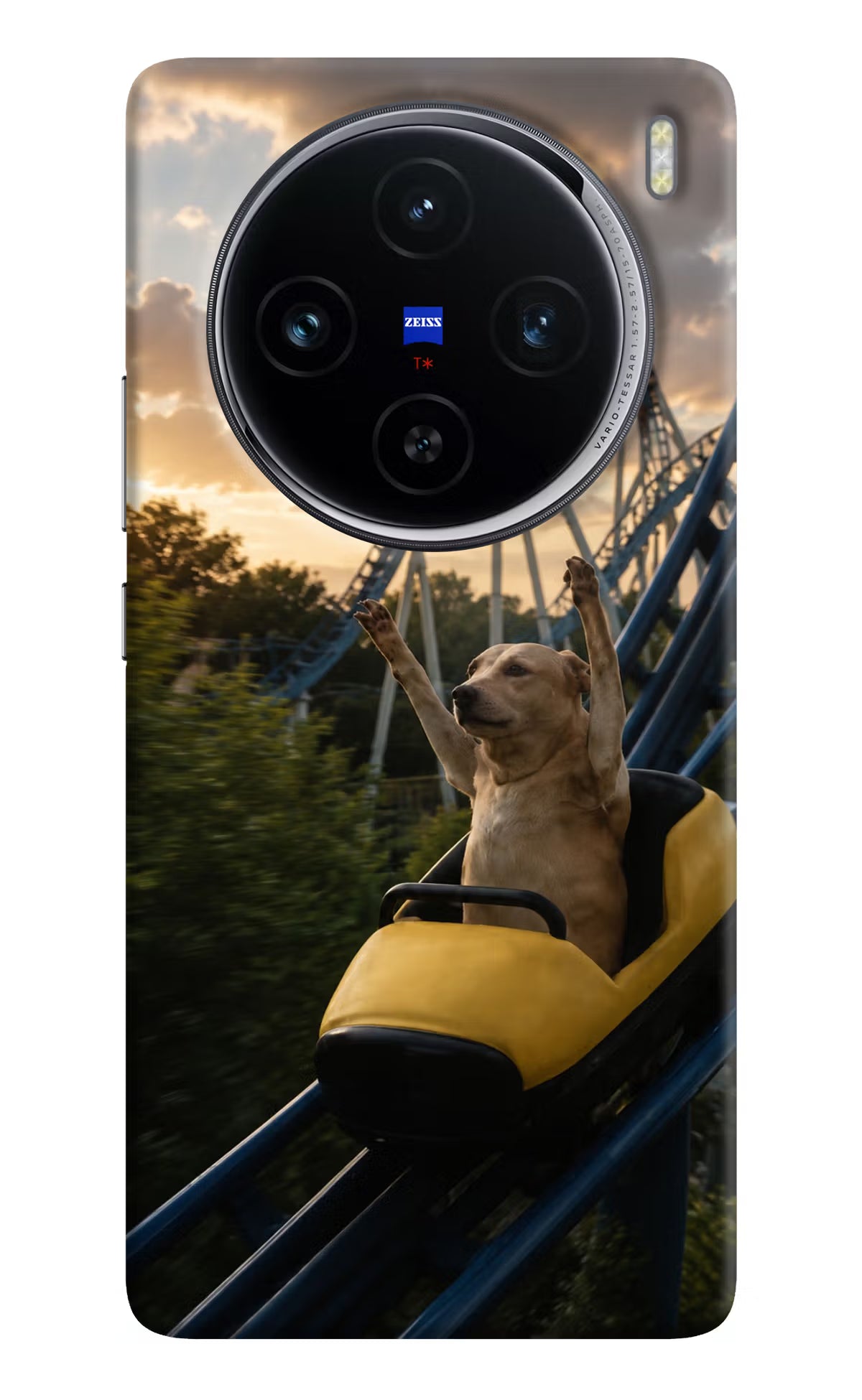 Rollercoaster Dog Vivo X100 Back Cover - Rollercoaster Dog Vivo X100 Back Cover Rollercoaster Dog Vivo X100 Back Cover
