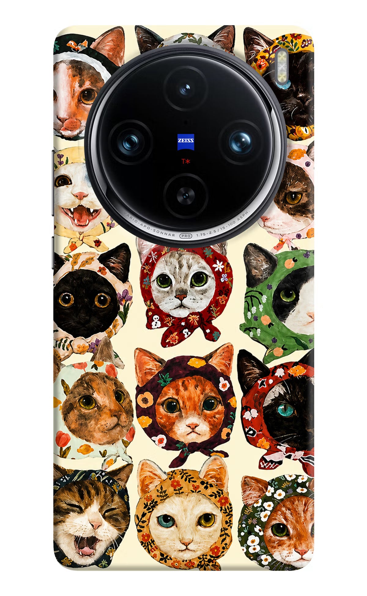 Cool Cat Vivo X100 Pro Back Cover - Cool Cat Vivo X100 Pro Back Cover Cool Cat Vivo X100 Pro Back Cover