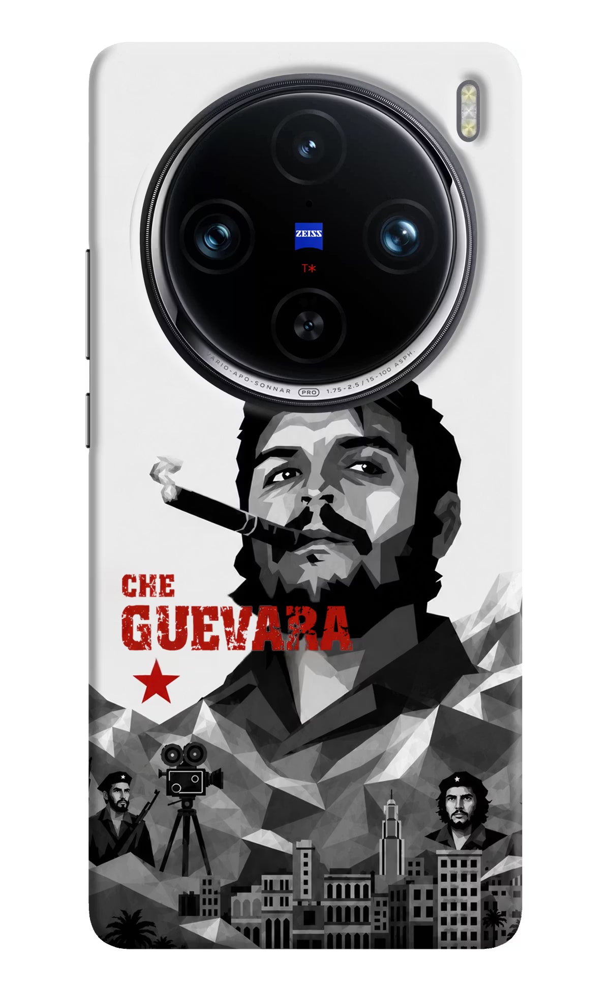 Che Guevara Iconic Vivo X100 Pro Back Cover - Che Guevara Iconic Vivo X100 Pro Back Cover Che Guevara Iconic Vivo X100 Pro Back Cover