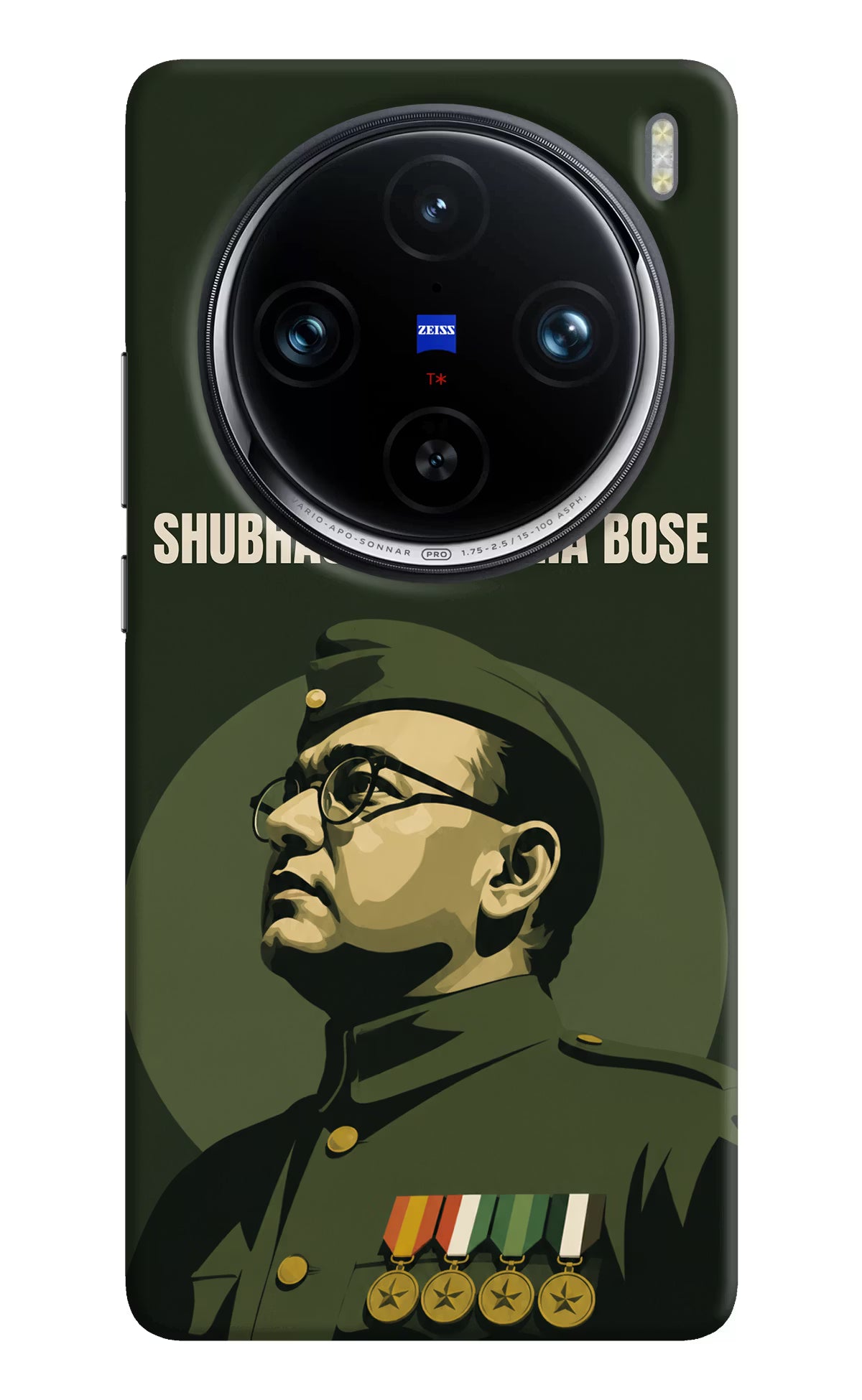 Netaji Legacy Vivo X100 Pro Back Cover - Netaji Legacy Vivo X100 Pro Back Cover Netaji Legacy Vivo X100 Pro Back Cover