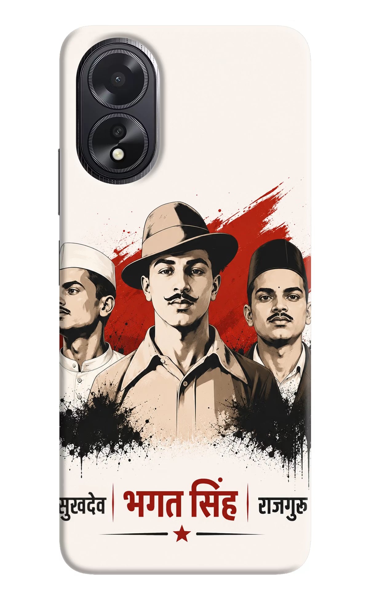 Sardar Patel Iron Will Oppo A18/Oppo A38 Back Cover - Sardar Patel Iron Will Oppo A18/Oppo A38 Back Cover Sardar Patel Iron Will Oppo A18/Oppo A38 Back Cover