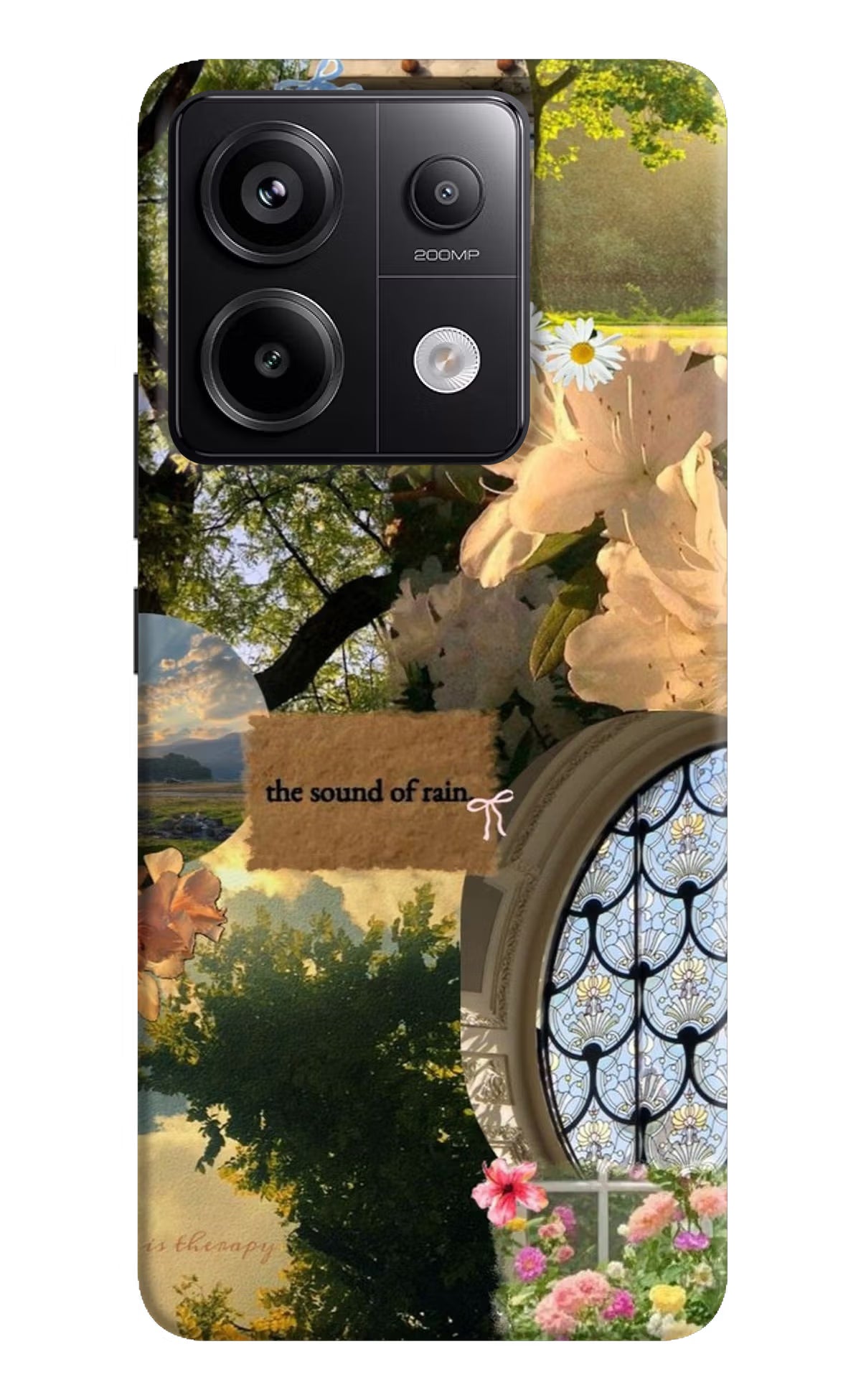 Rain Redmi Note 13 Pro 5G Back Cover - Rain Redmi Note 13 Pro 5G Back Cover Rain Redmi Note 13 Pro 5G Back Cover